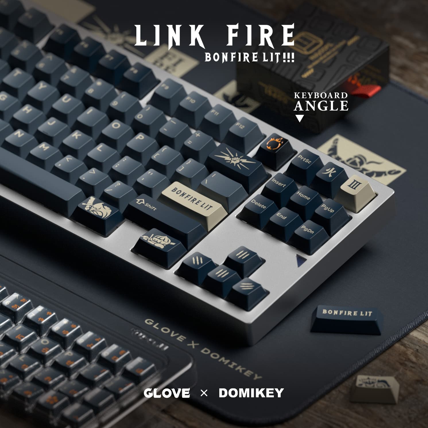 DOMIKEY X GLOVE LINK FIER KEYCAPS image 32