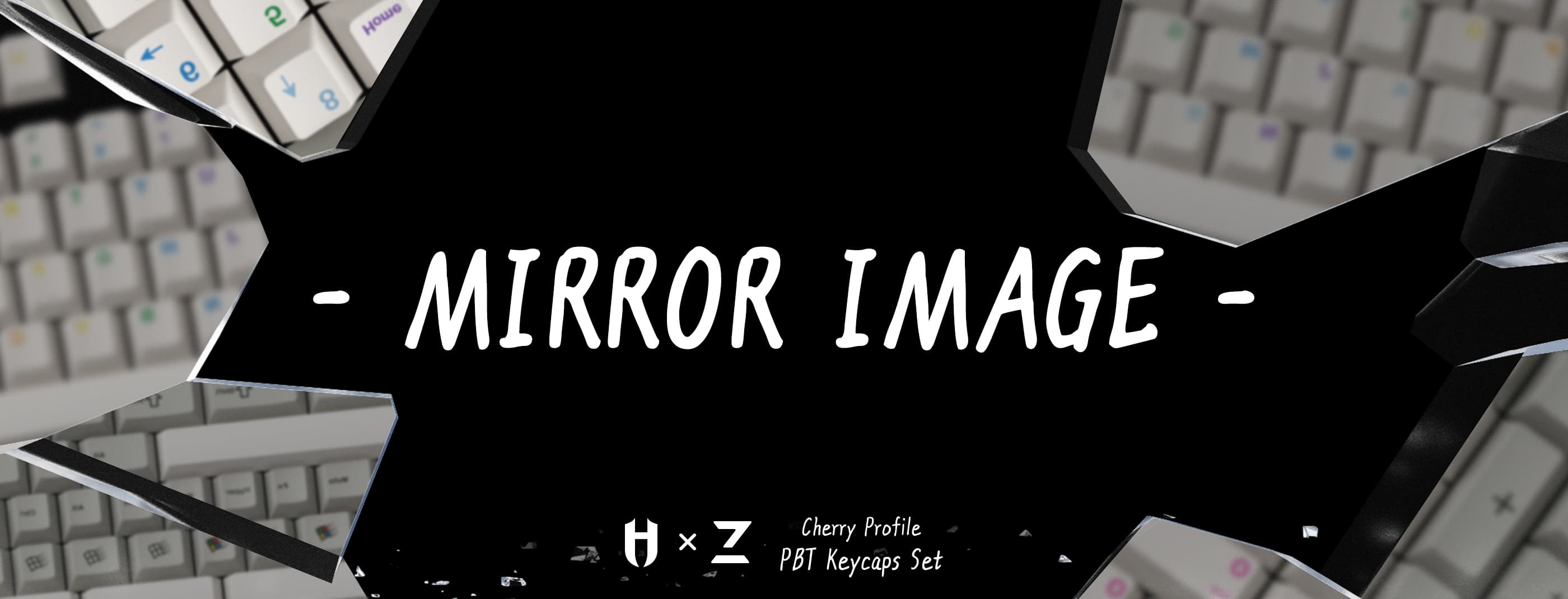 【IC】Zero-G Studio X Hammer PBT theme keycap "Mirror image"