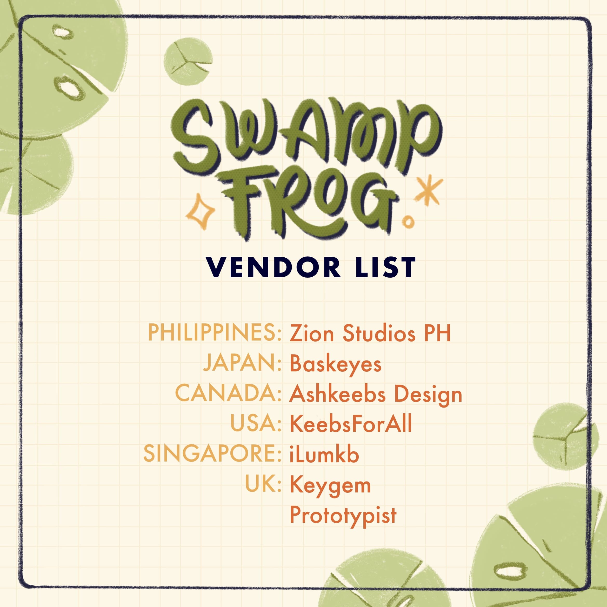 Swamp Frog Desk Mat [Added colorways(now 5!) and vendors list!] image 3