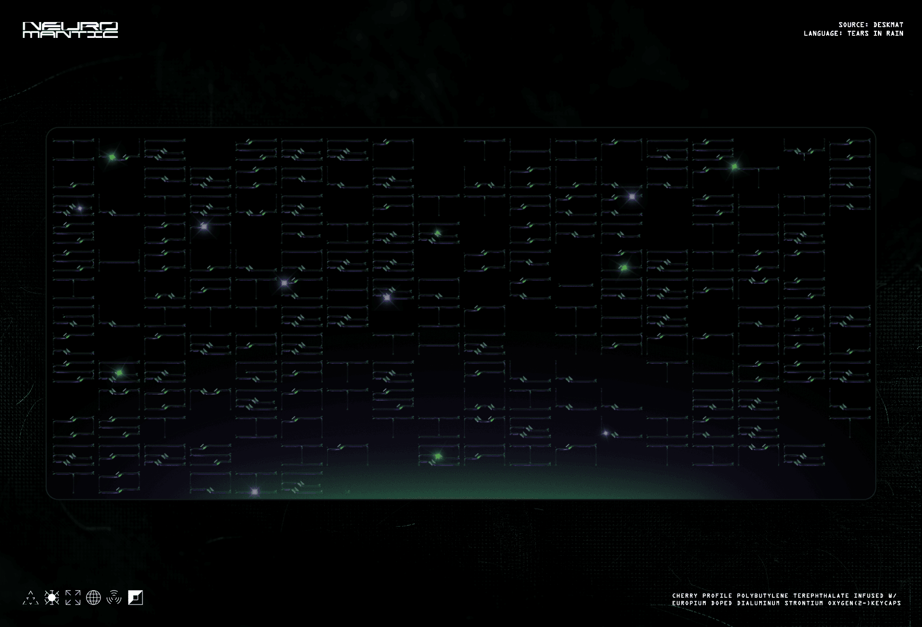 PBT Neuromantic (Glow in the Dark Cherry Keycaps) - Updated image 26