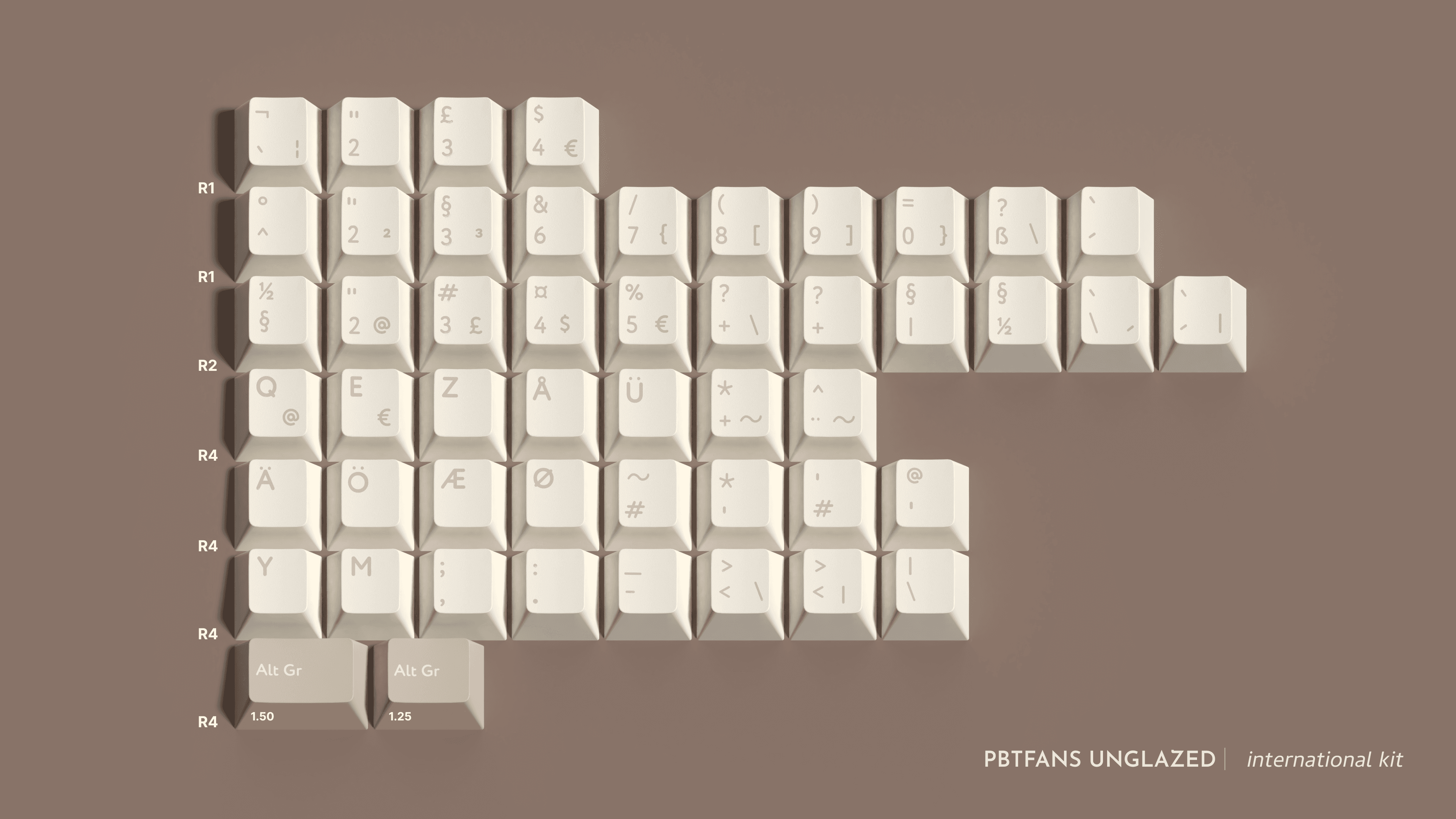 PBTfans Unglazed image 6