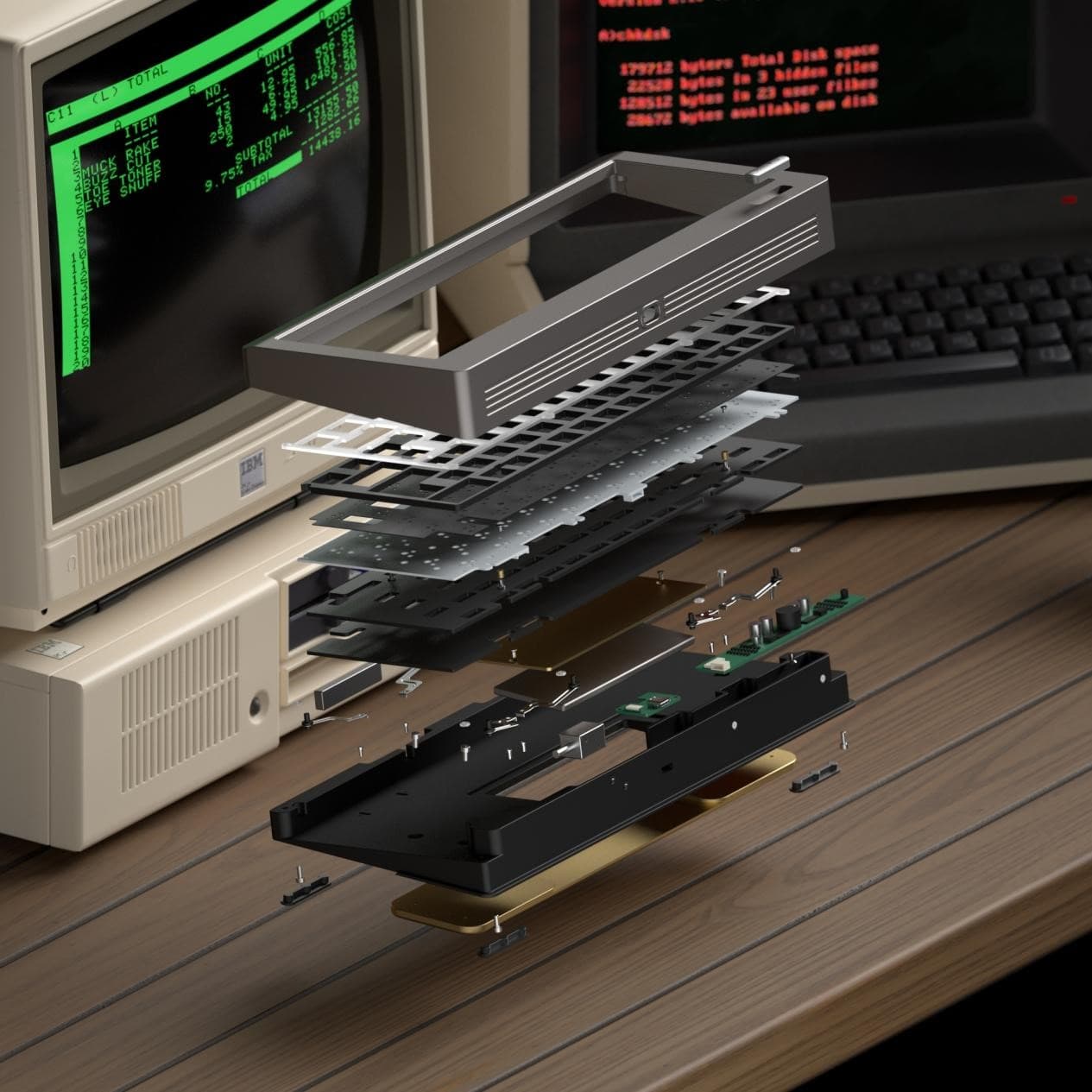 Class60 keyboard by MM studio-Leafspring, Plateless, Buzzer, EC PCB- GB LIVE image 20