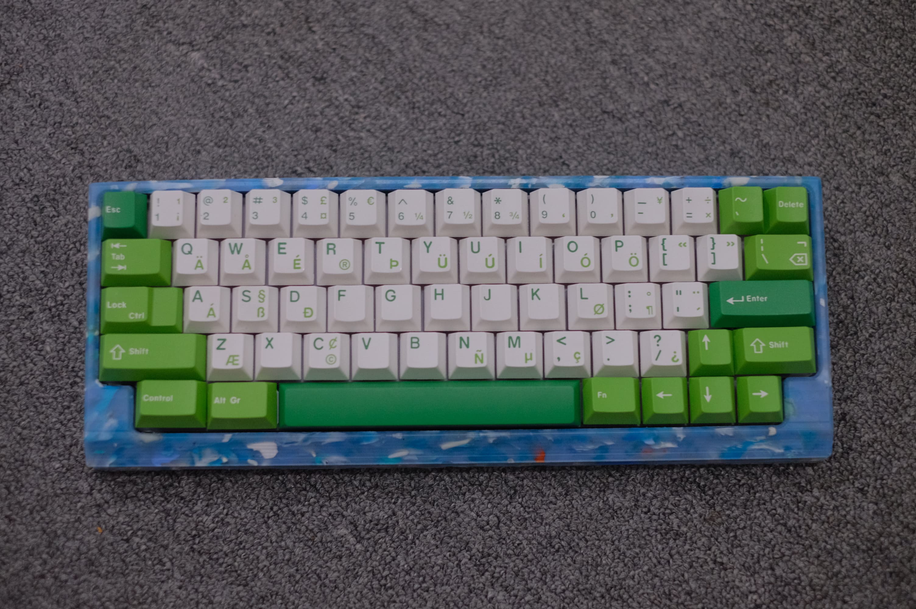 Nouen 62 | First Recycled Plastic Mechanical Keyboard | 1st Proto done! image 12
