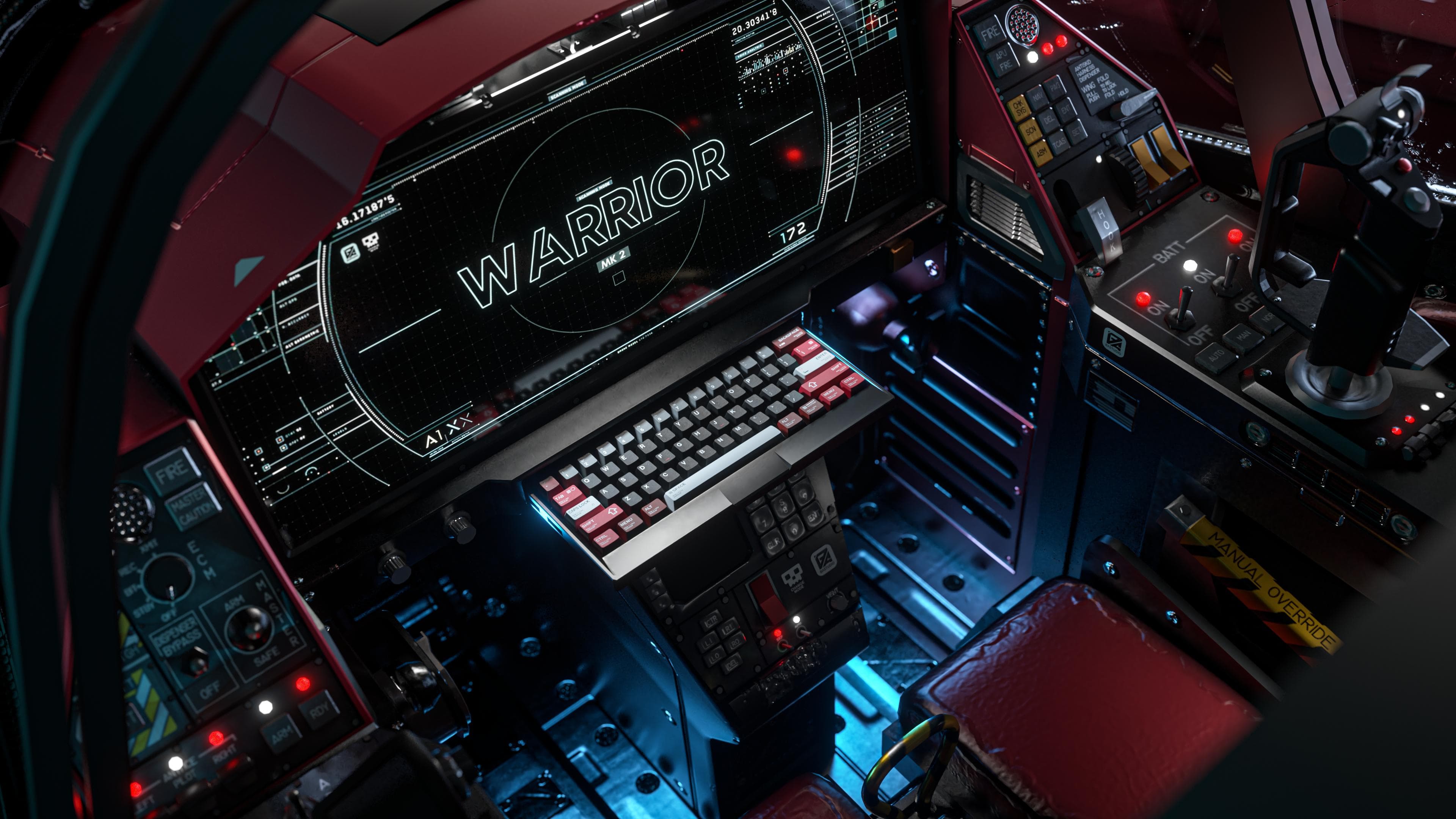 Warrior Mk II Keycaps