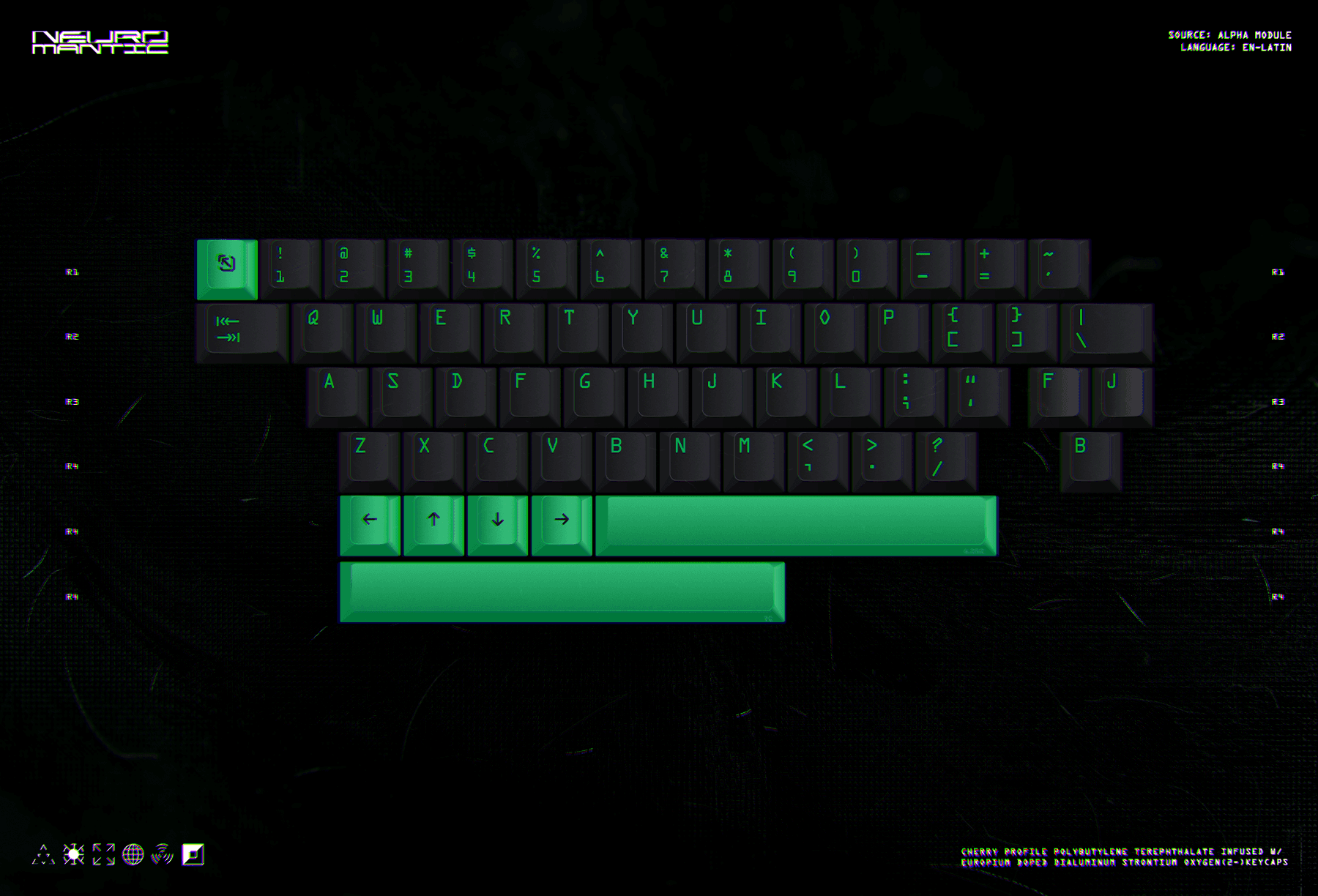 PBT Neuromantic (Glow in the Dark Cherry Keycaps) - Updated image 15