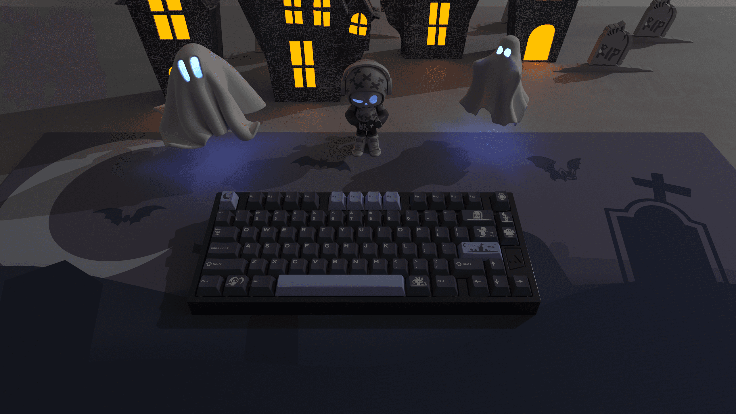 Domikey X Zero-G Studio - [ Midnight ] Keycaps image 17