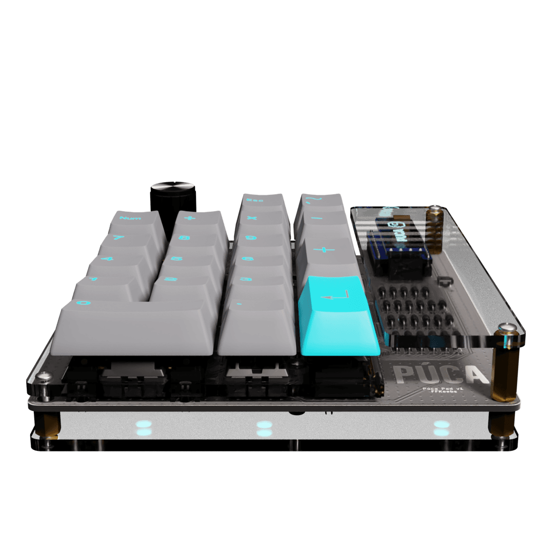 Púca - DIY Numpad Kit with OLED, Rotary and exposed Components image 8