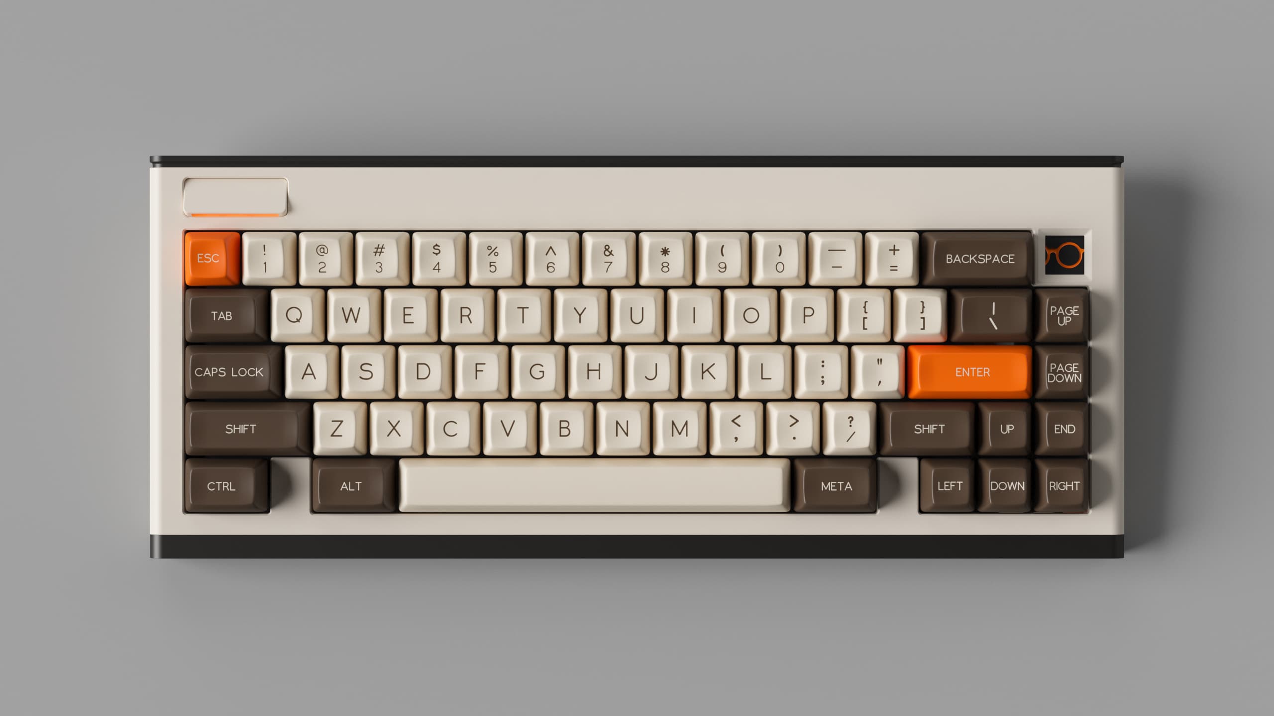 SA Midcentury Modern - *Mats added* Retro beige/brown set