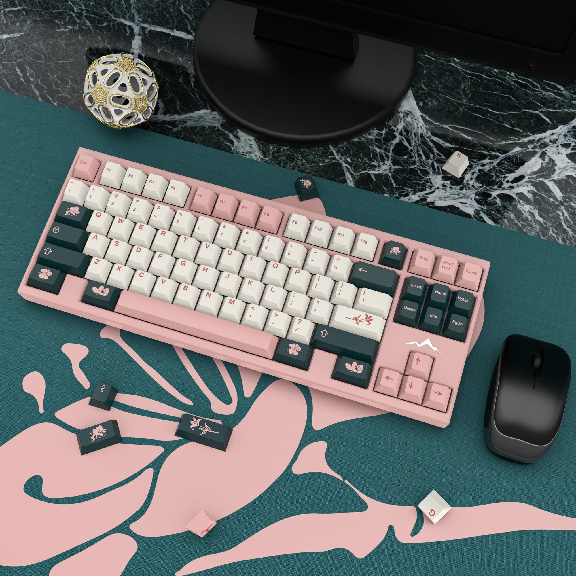 epbt Flower keycaps set