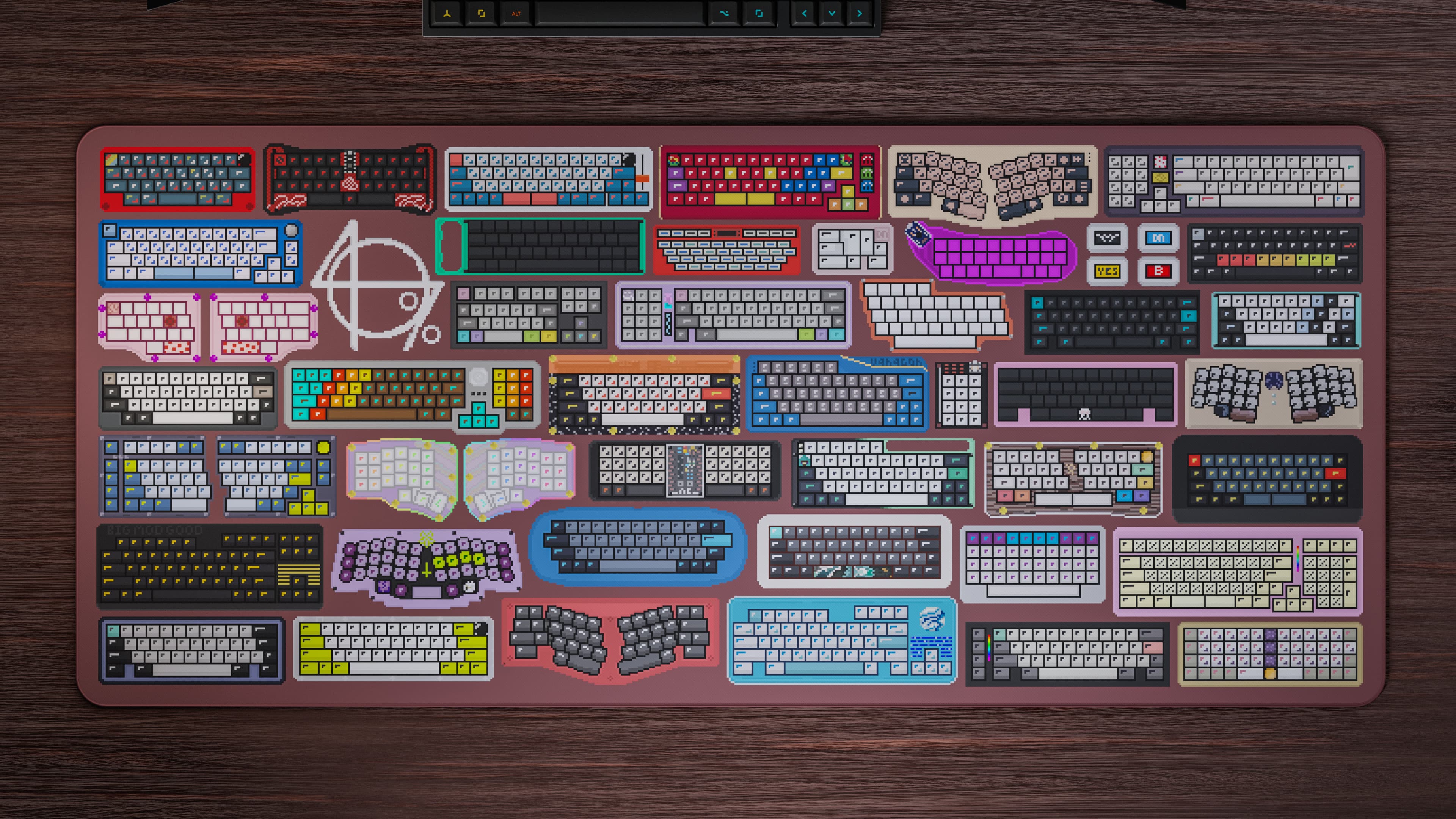 40s Pixel Deskmat '22 | Rough Texture | Vendors Announced! | GB 9/30-10/15