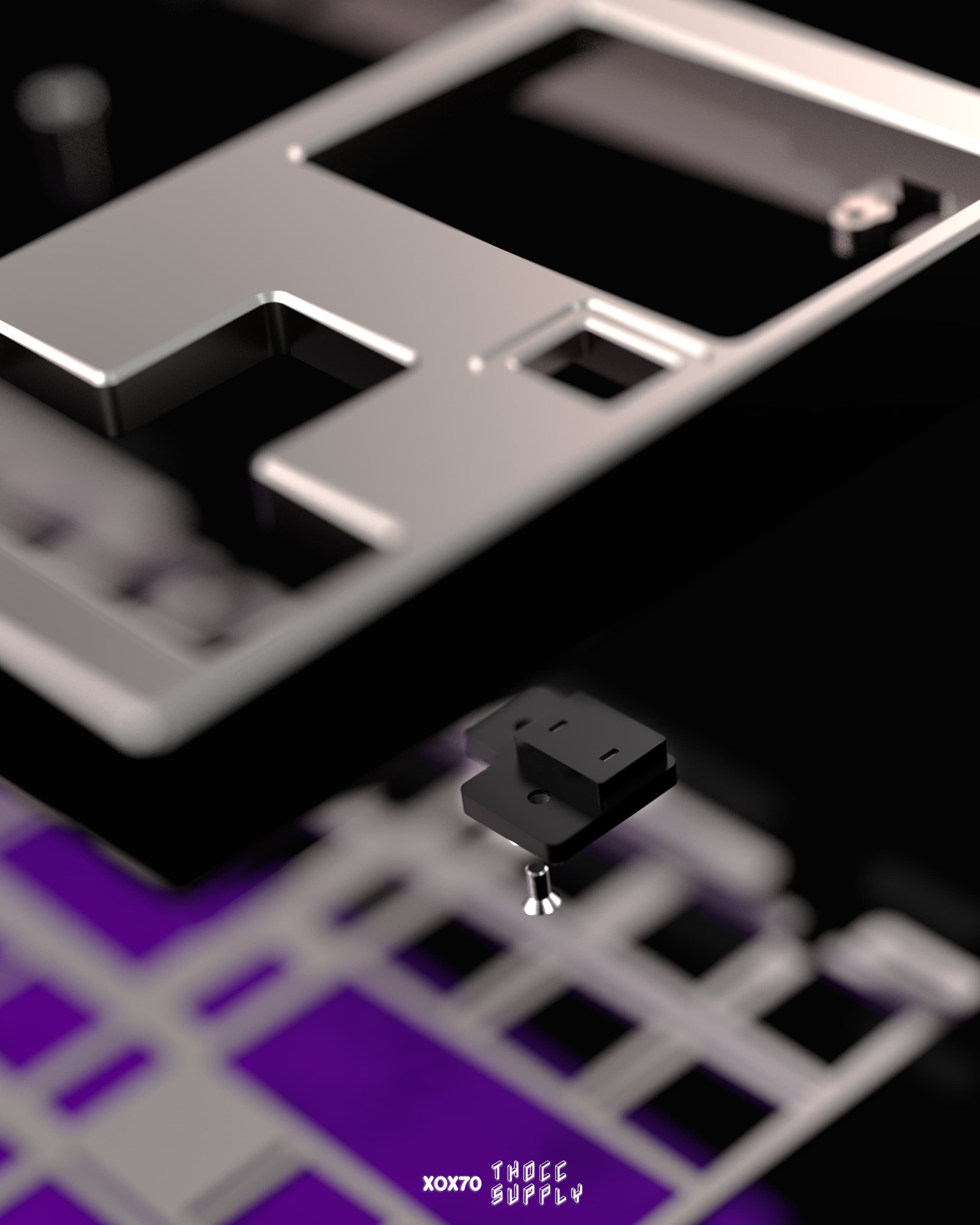 XOX70 FRL TKL - Gasket mounted,longer, better looking 70% image 7