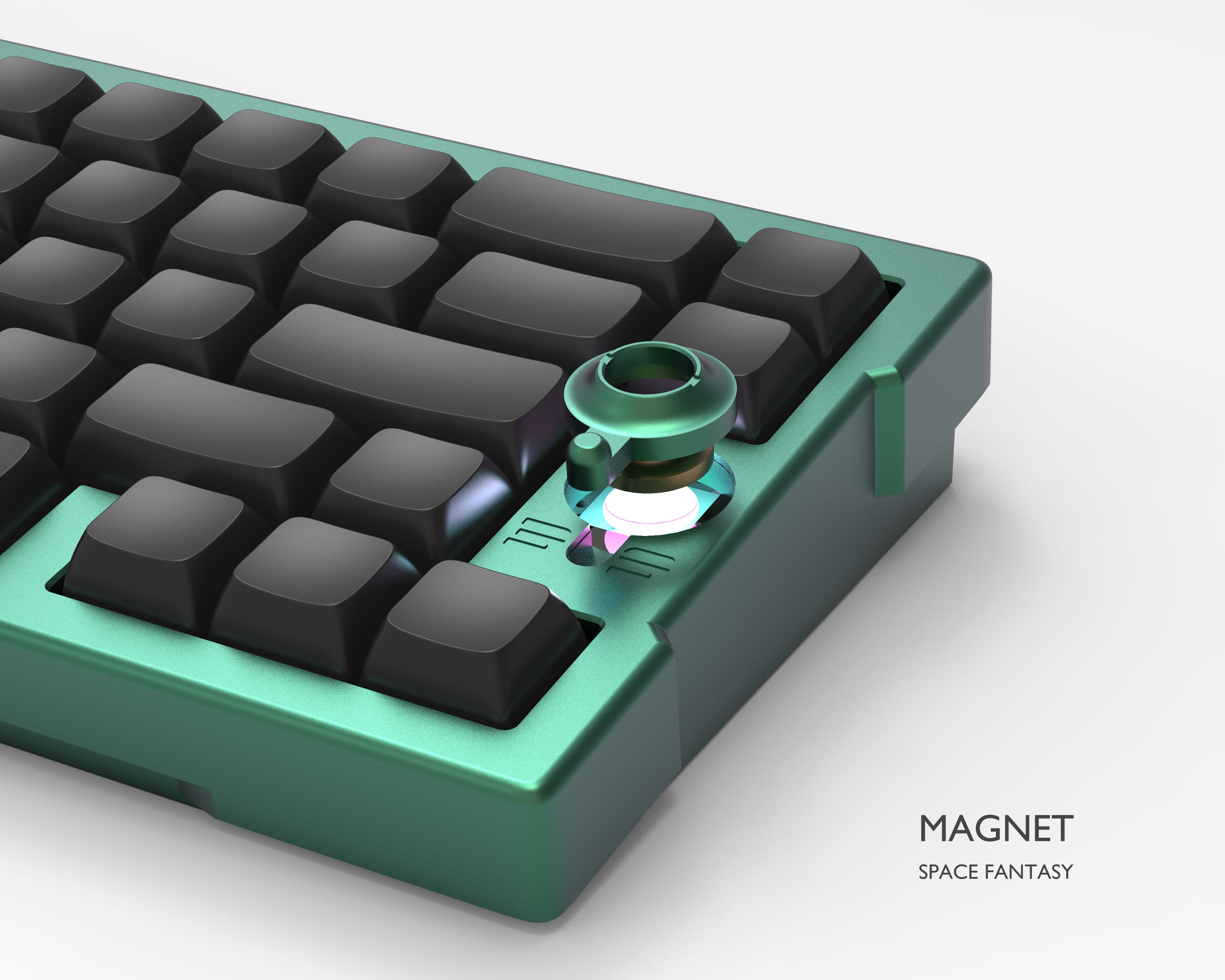 Magnet -65% keyboard-Gasket/ Bluetooth/Hotswap(update additional indicator) image 8
