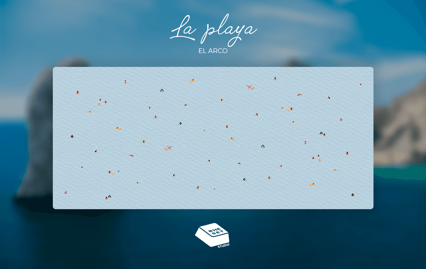 La playa Deskmats image 4