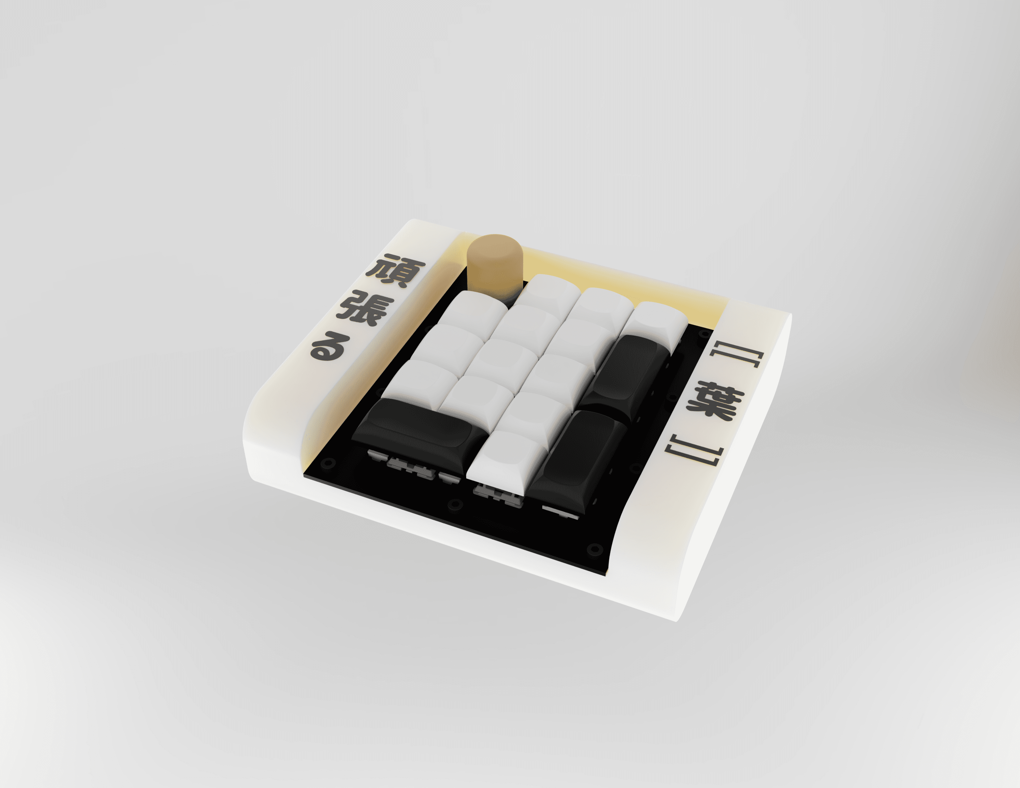 Leafpad 3d printed numpad image 4