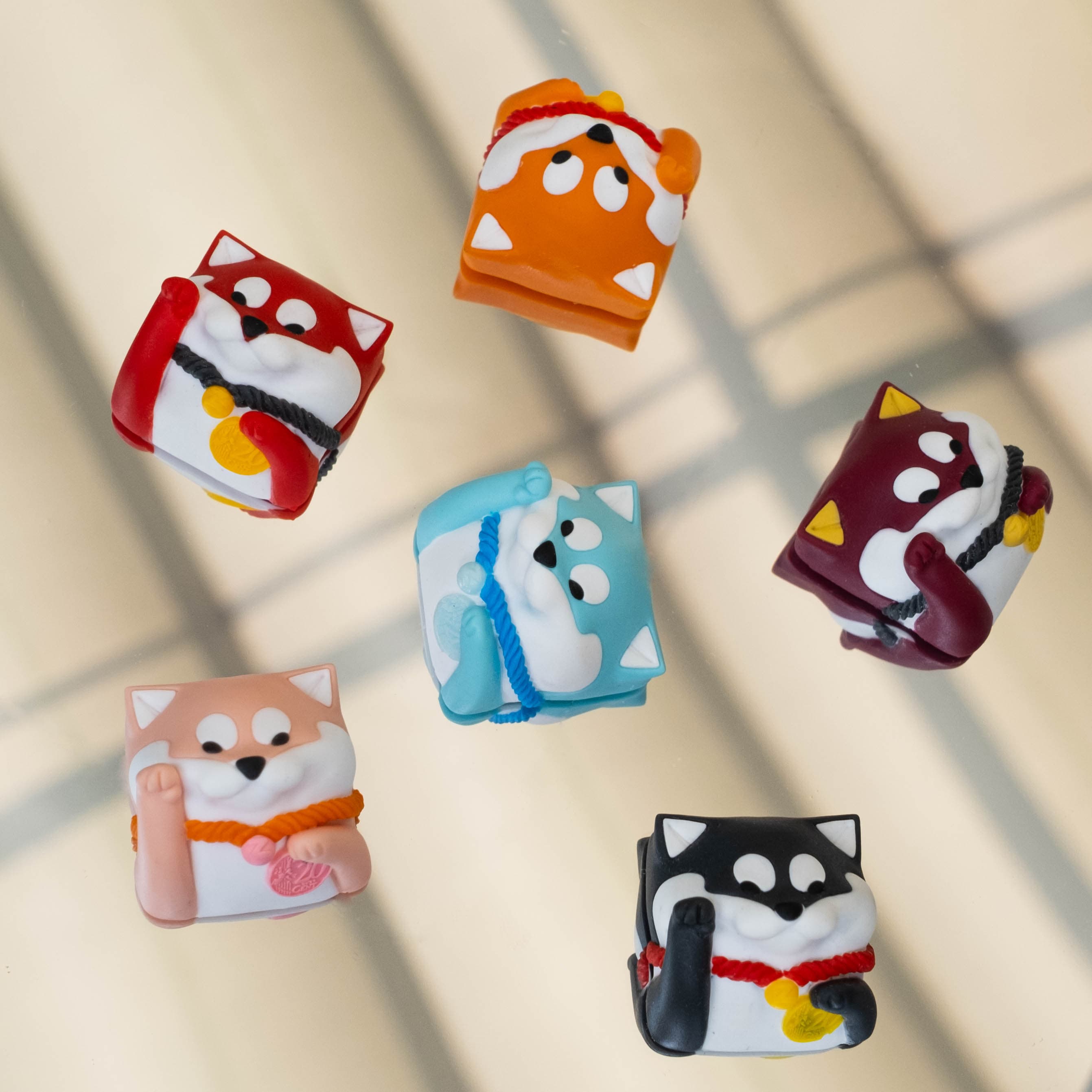 Artisan Keycap | A SHIBA is finding his owner