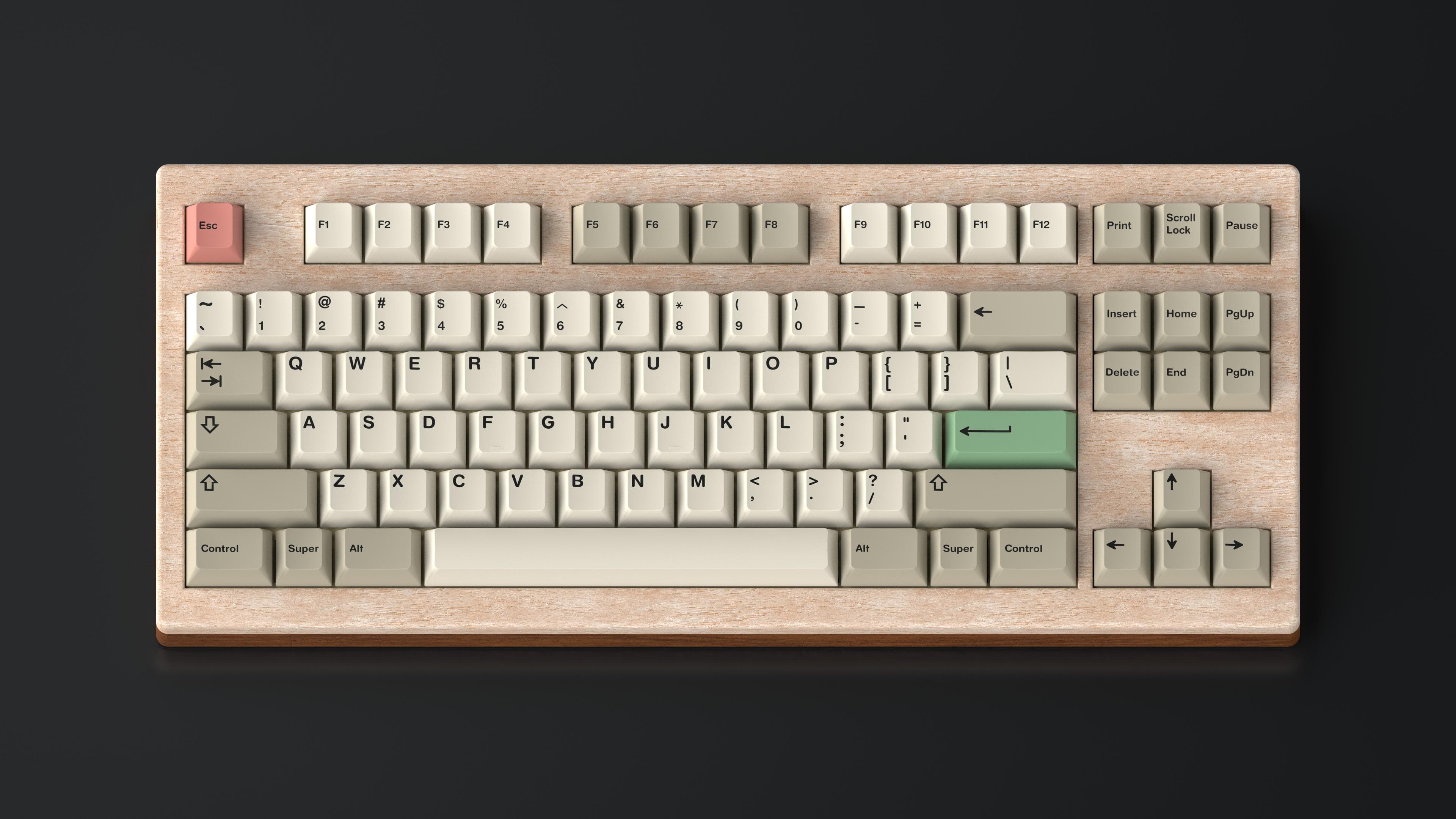 Fiodha - A Wooden TKL image 2