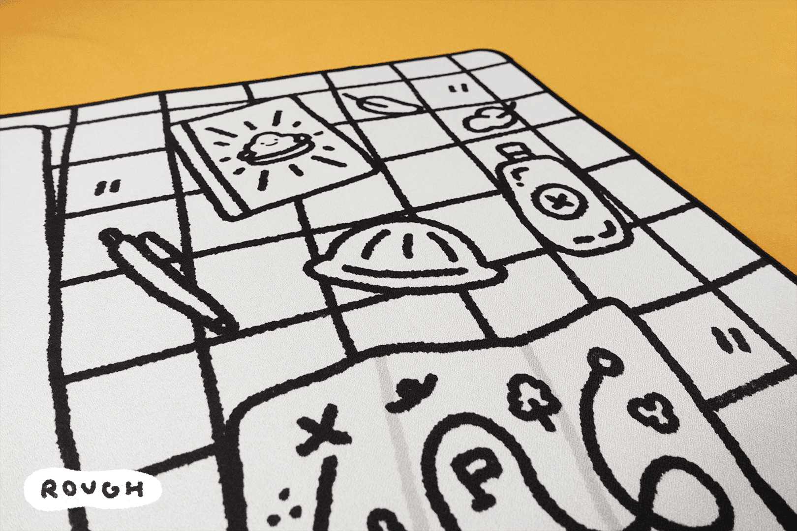 うちゅうのピクニック(uchu no pikuniku) Desk Mat - INSTOCK image 29