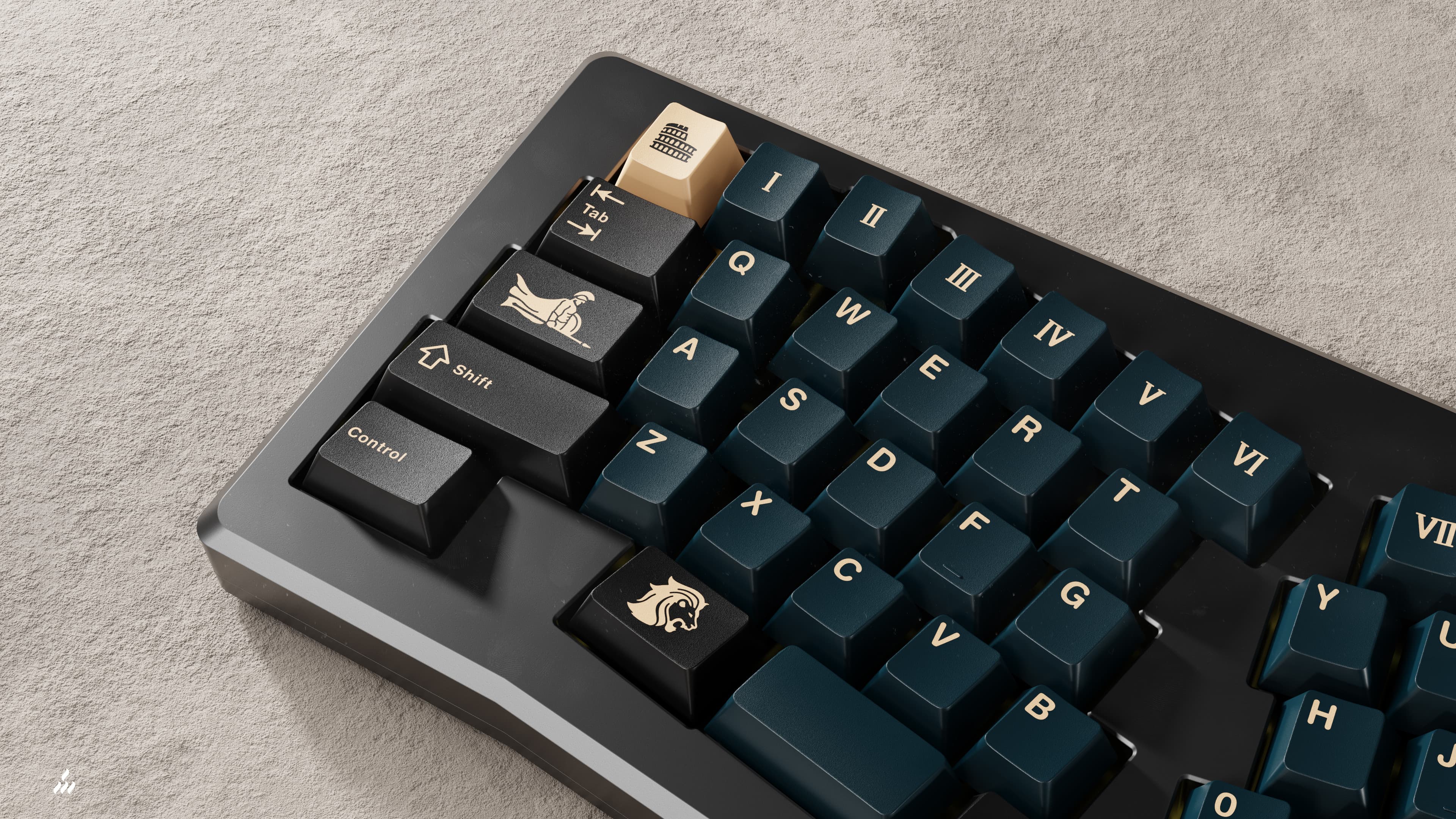 GMK Gladiator : GB starts April 15th! $129 Base kit with 13 new molds image 25