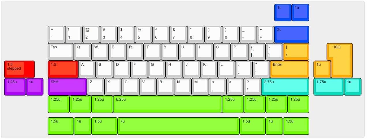 Keyboard Monoflex 60% by SantiGo Custom UPDATE 12.01.2021 image 5