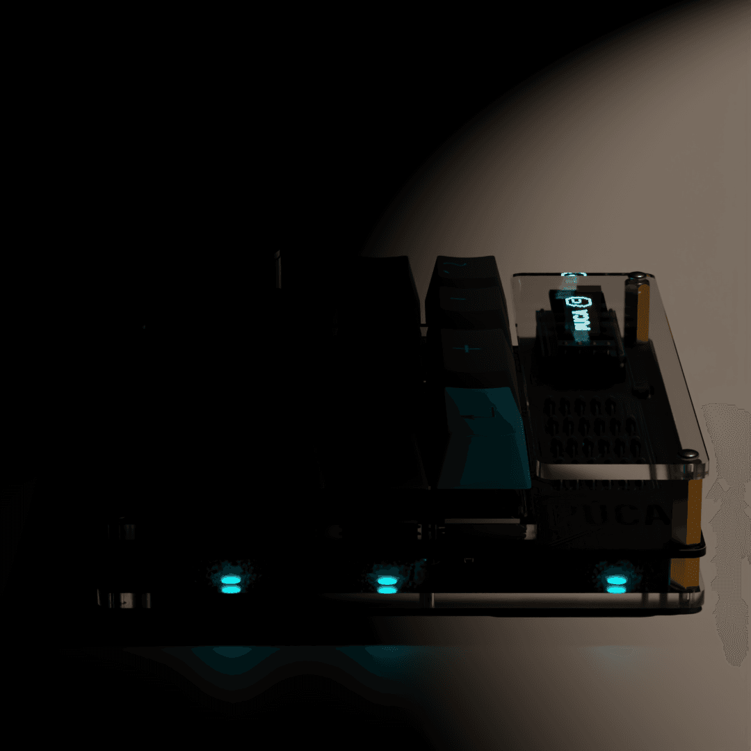 Púca - DIY Numpad Kit with OLED, Rotary and exposed Components image 3