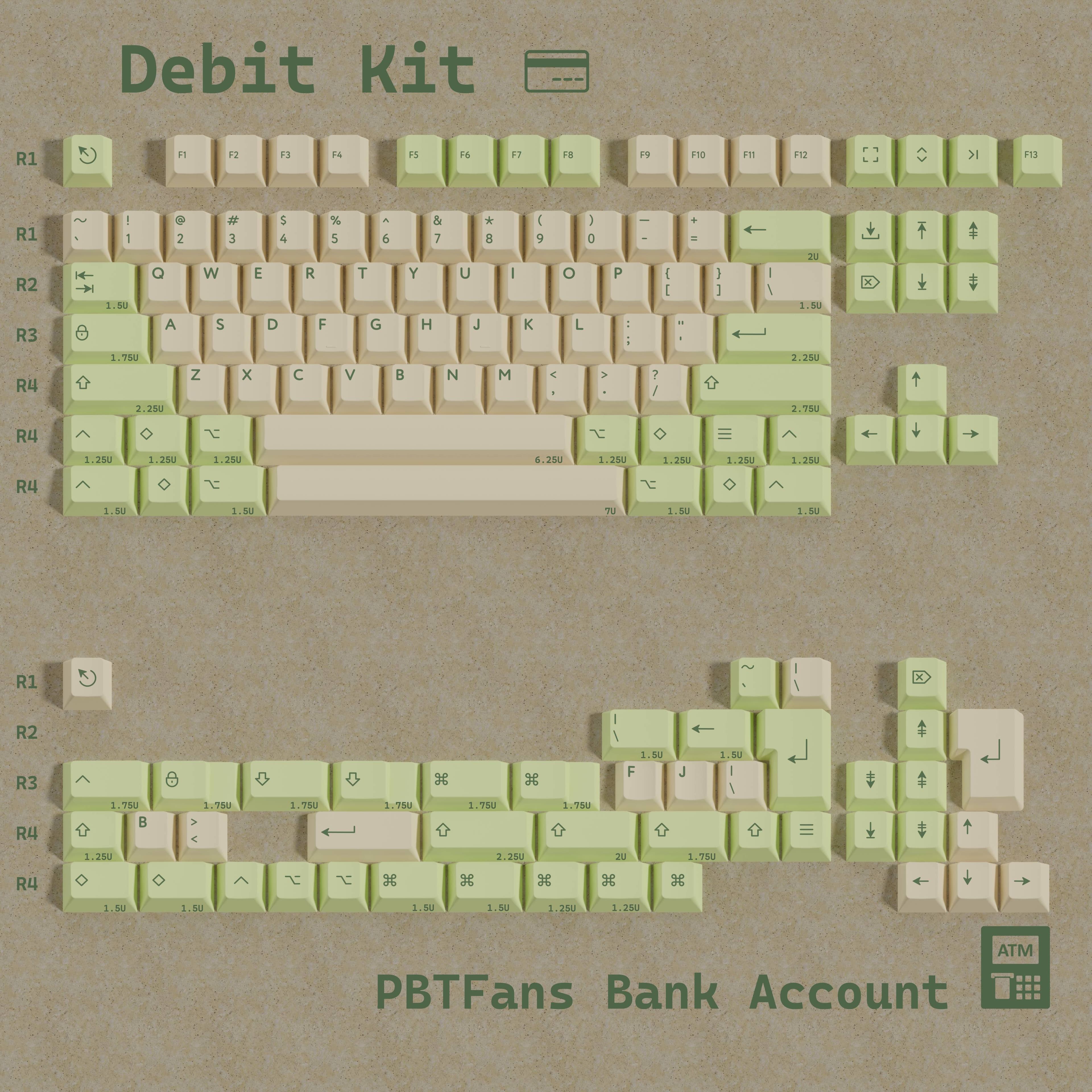 PBTfans Bank Account | Artisan Keycap image 3
