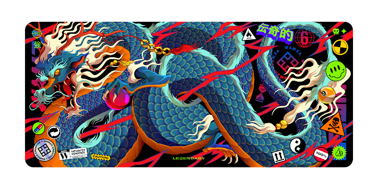 Legendary Deskmat / Keyboard Mat | Added photos of prototypes