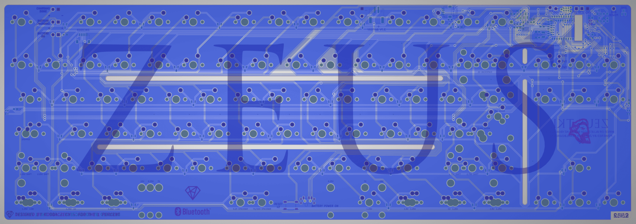 ZEUS Wireless TKL - New Badge and Deskmat Collab! image 29