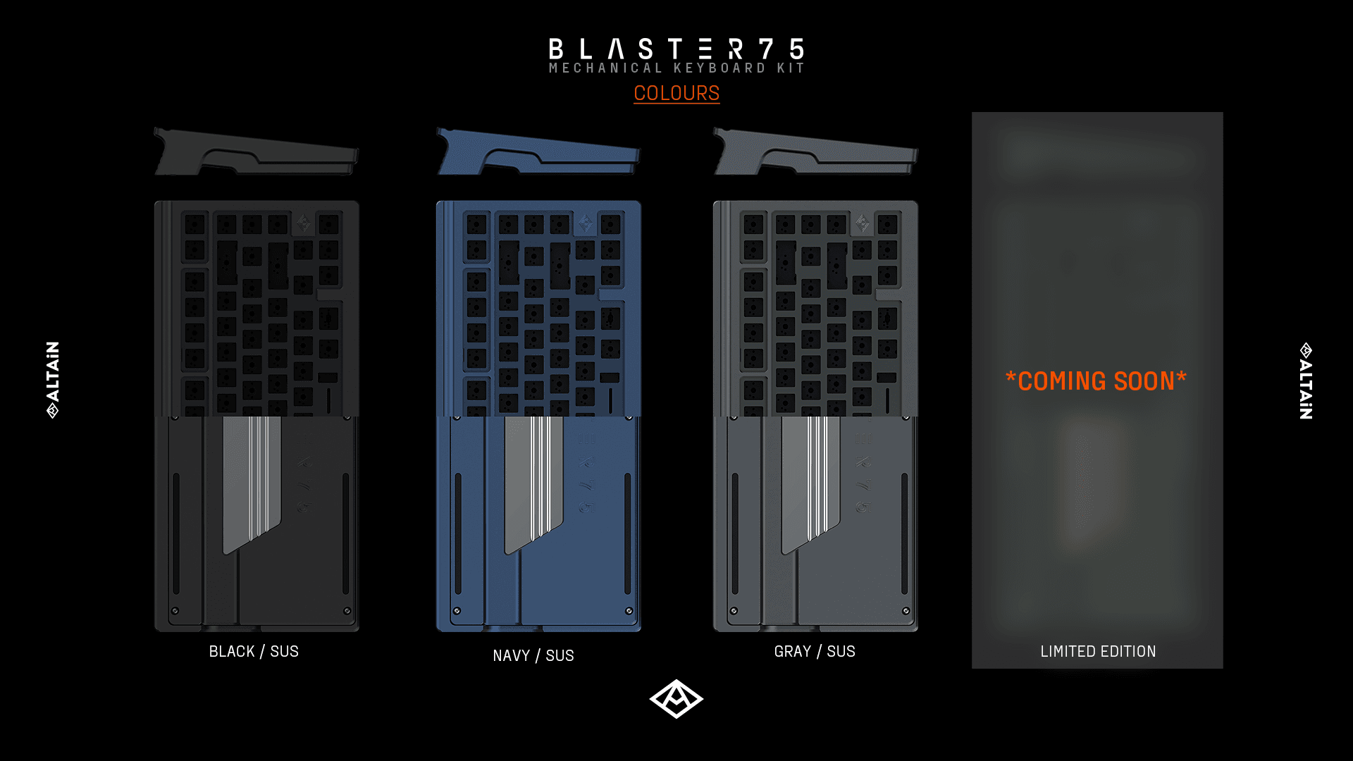 BLASTER75 by ALTAiN - 75% Top-Mount, Pen Holder Board Oct. 2022 Update) image 13