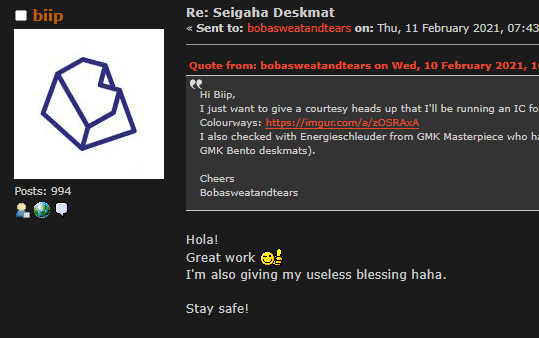 Wave (Seigaiha) Deskmat - Groupbuy Live! Ends in 7 days! image 24