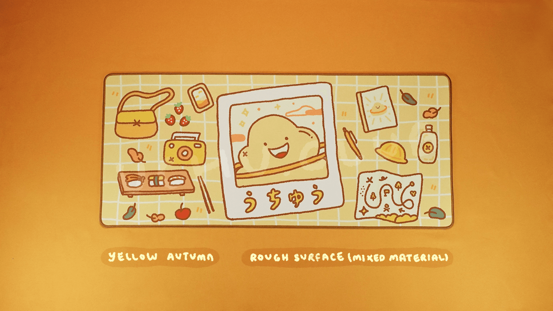 うちゅうのピクニック(uchu no pikuniku) Desk Mat - INSTOCK image 17