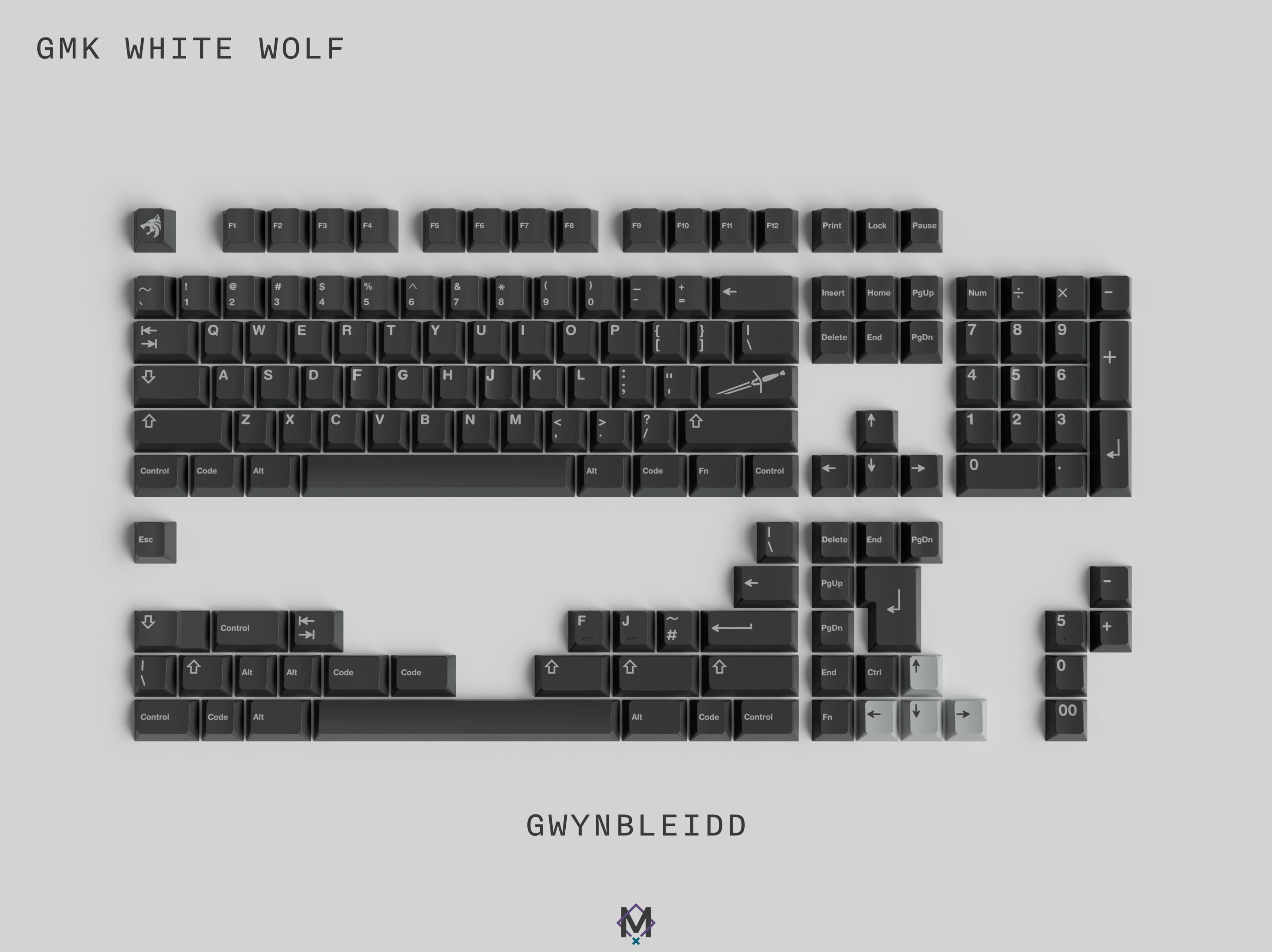 GMK White Wolf 🐺