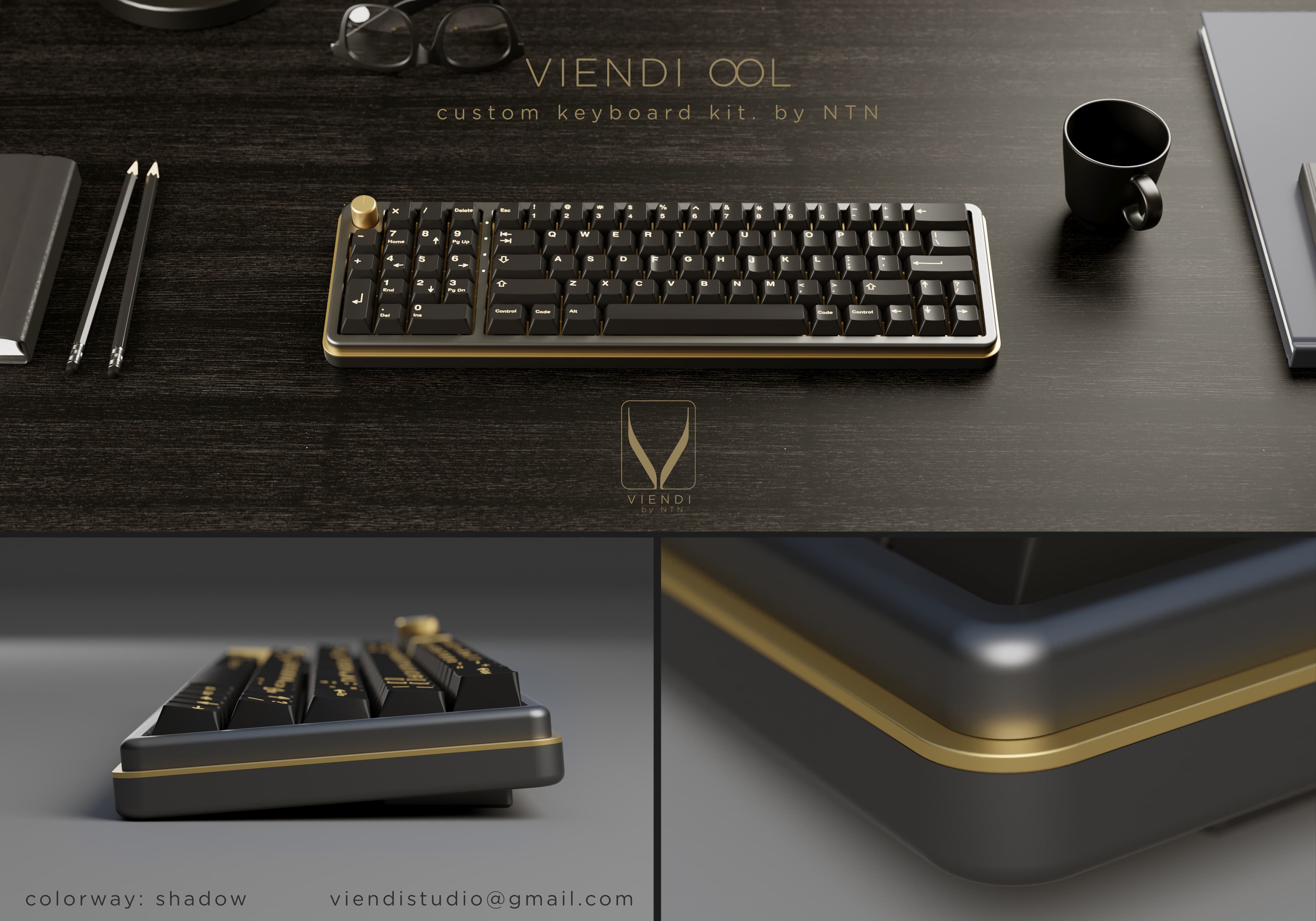 VIENDI 8L - Elegant. Southpaw 60. Knob | GB lives until Nov 14 2021