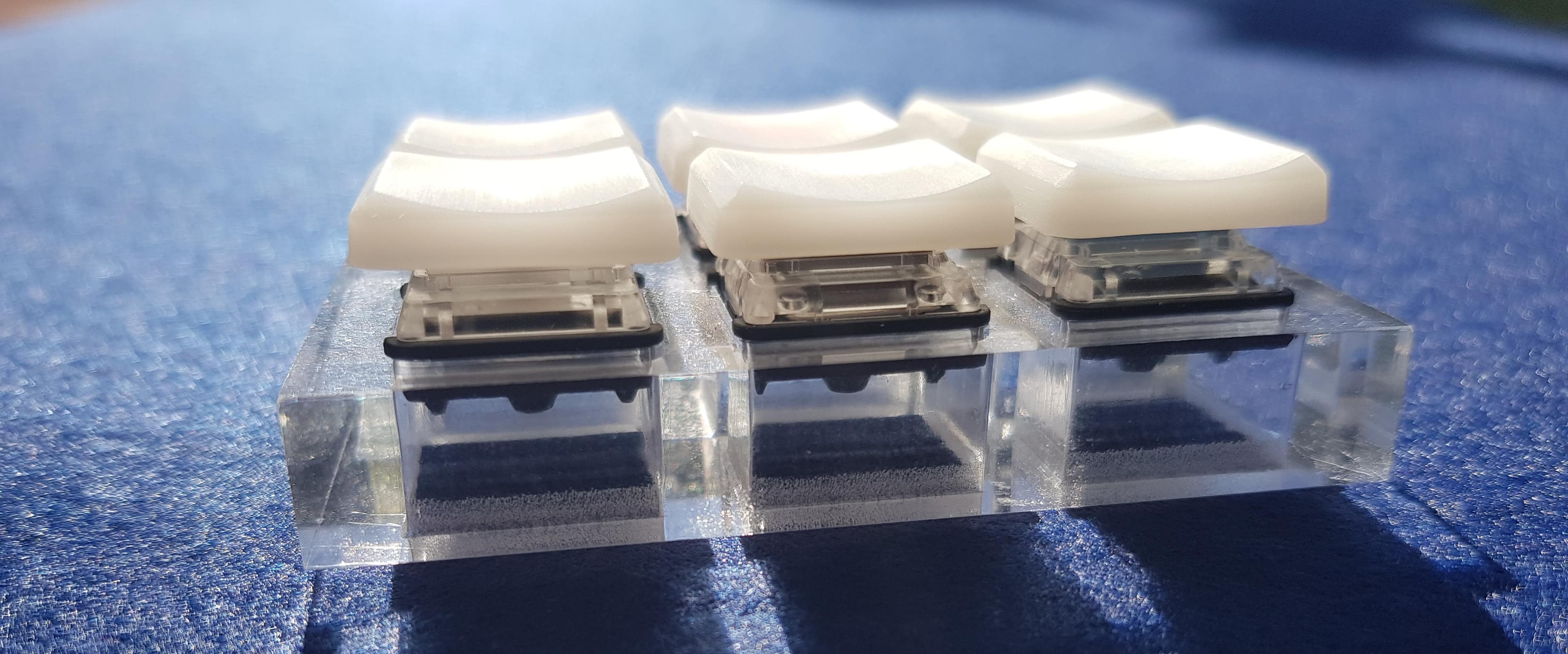 MCC Profile Choc Translucent Keycap - UPDATE: POM SELECTED image 3