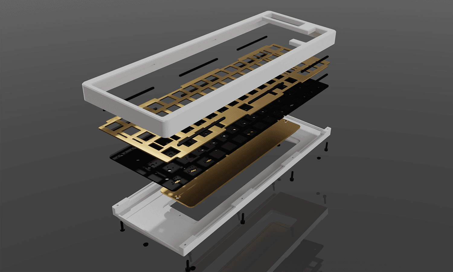Swift65 - Poron Gasket mounted 65% Keyboard (GB LIVE) image 9