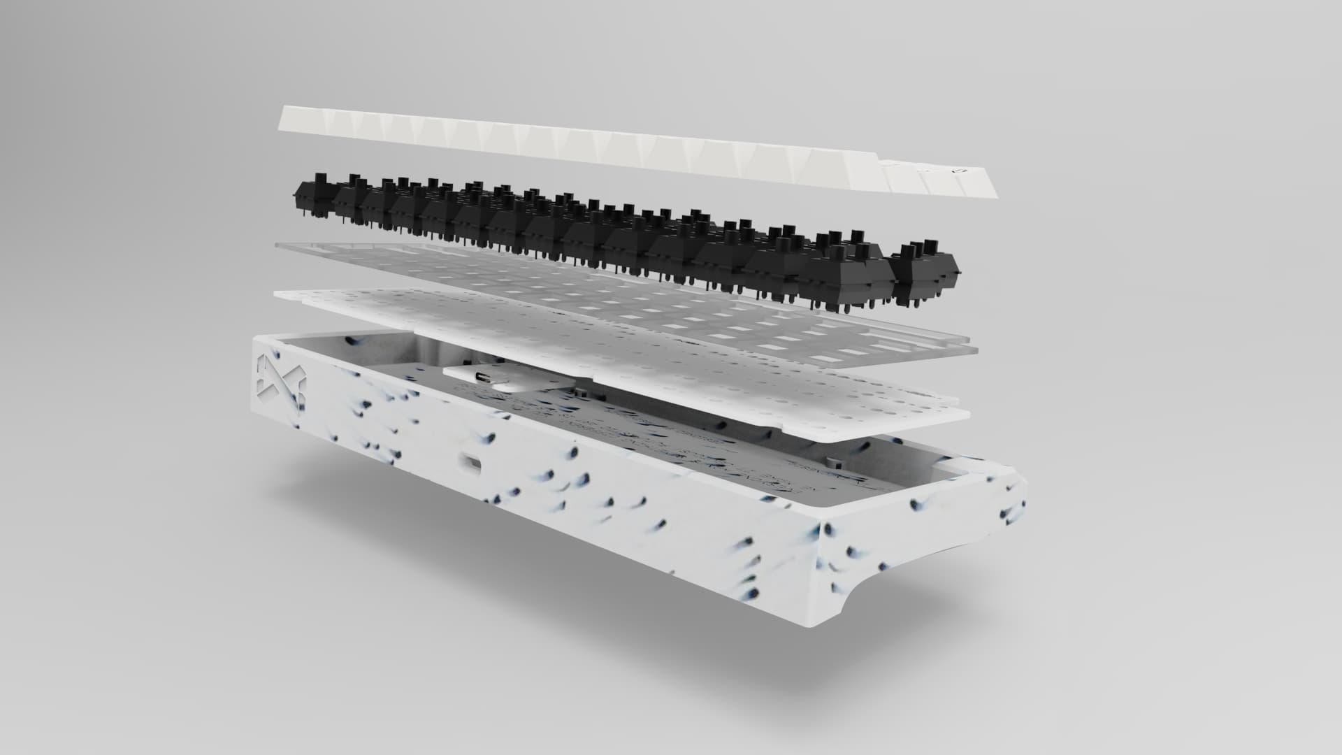Nouen 62 | First Recycled Plastic Mechanical Keyboard | 1st Proto done! image 5