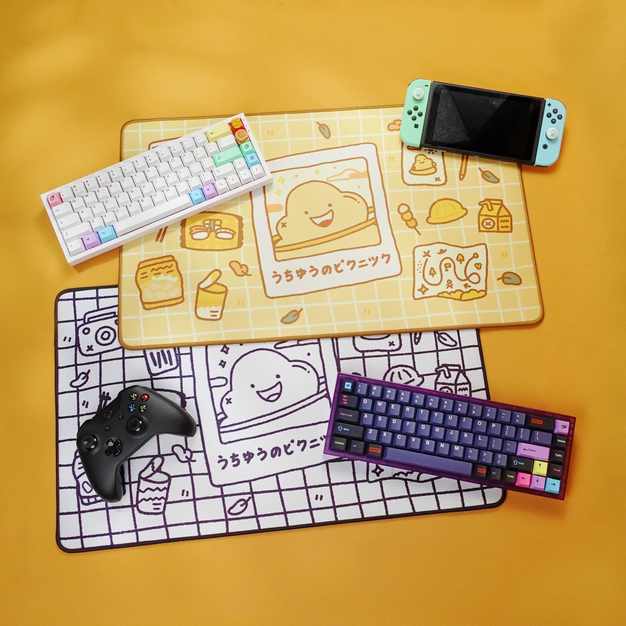 うちゅうのピクニック(uchu no pikuniku) Desk Mat - INSTOCK image 61
