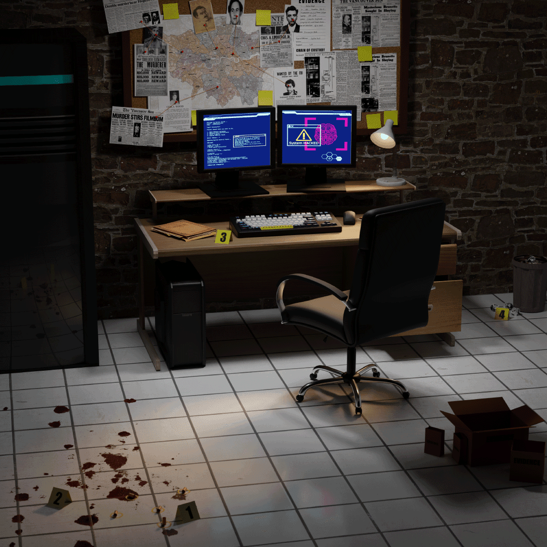 Forensic - Is that blood? Yes! The Vault has opened to investigate a crime