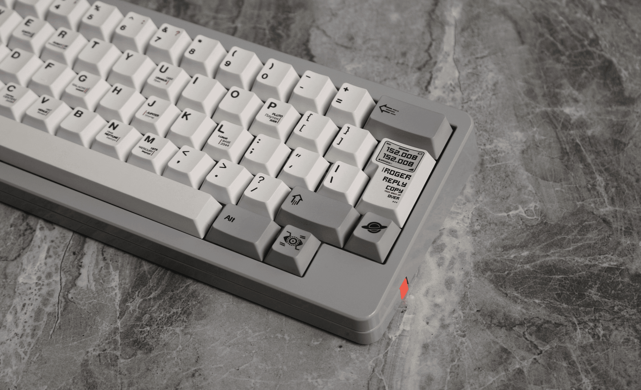$49 Budget-Friendly Space Crisis PBT Keycaps Set, Preorder, Fast Delivery image 8
