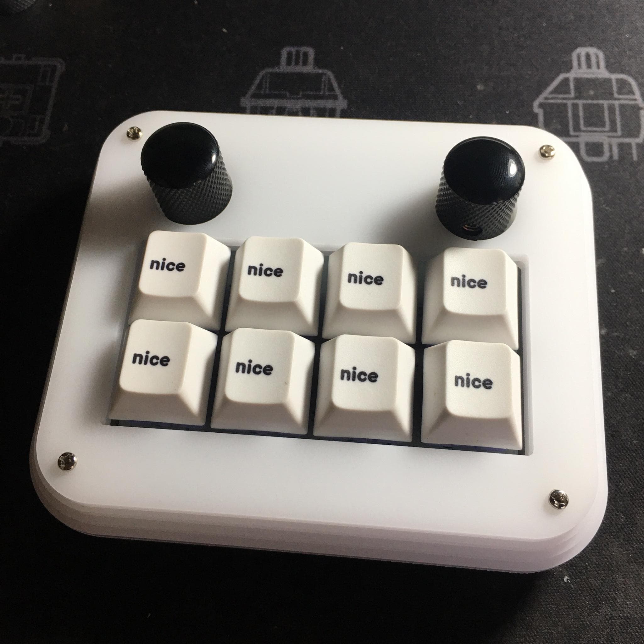 Octopad+ - 8-key Macropad w/ 2 Rotary Encoders (E-White Proto Pics Inside) image 8