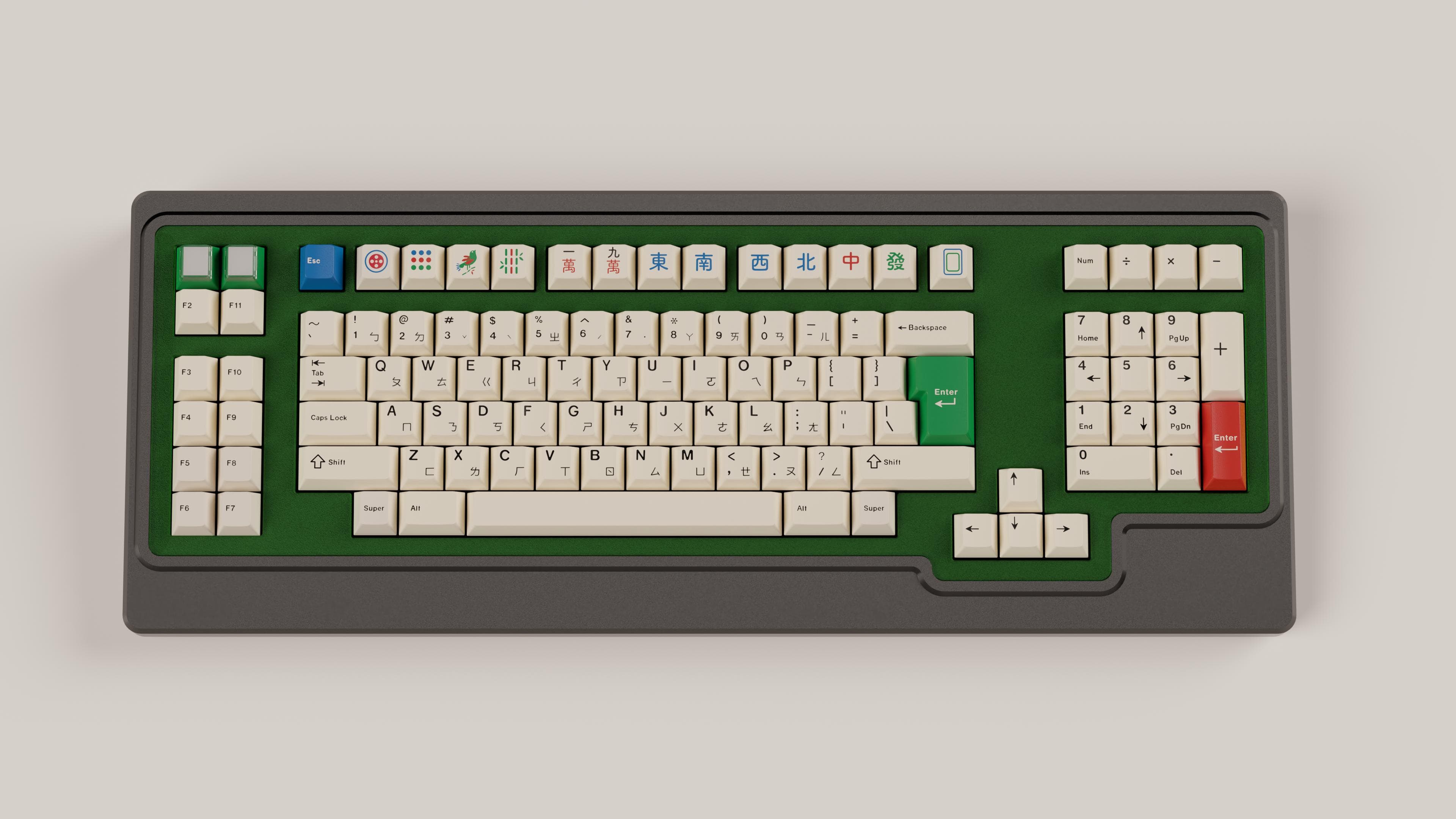 GMK Zìmō「自摸」- Hibi Metal Artisan Reveal | GB 5/5 to 6/6 2022 image 10