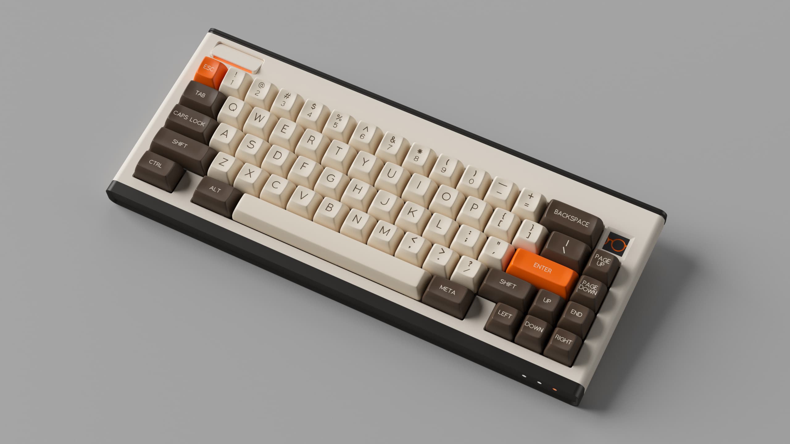 SA Midcentury Modern - *Mats added* Retro beige/brown set image 2