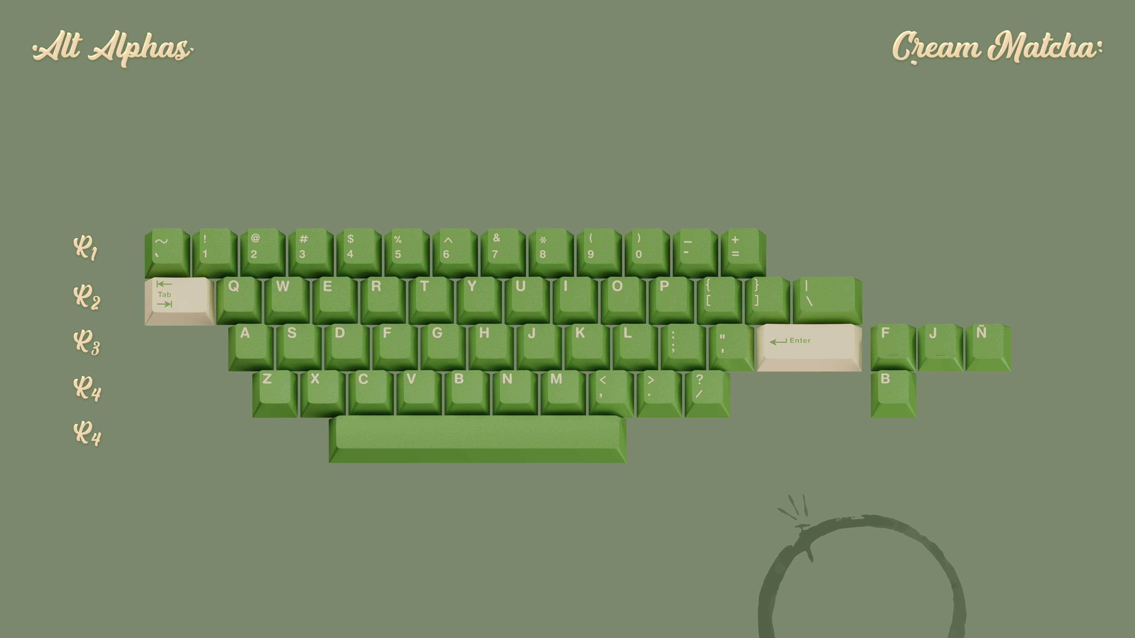 GMK Cream Matcha | GB March 25th! image 9