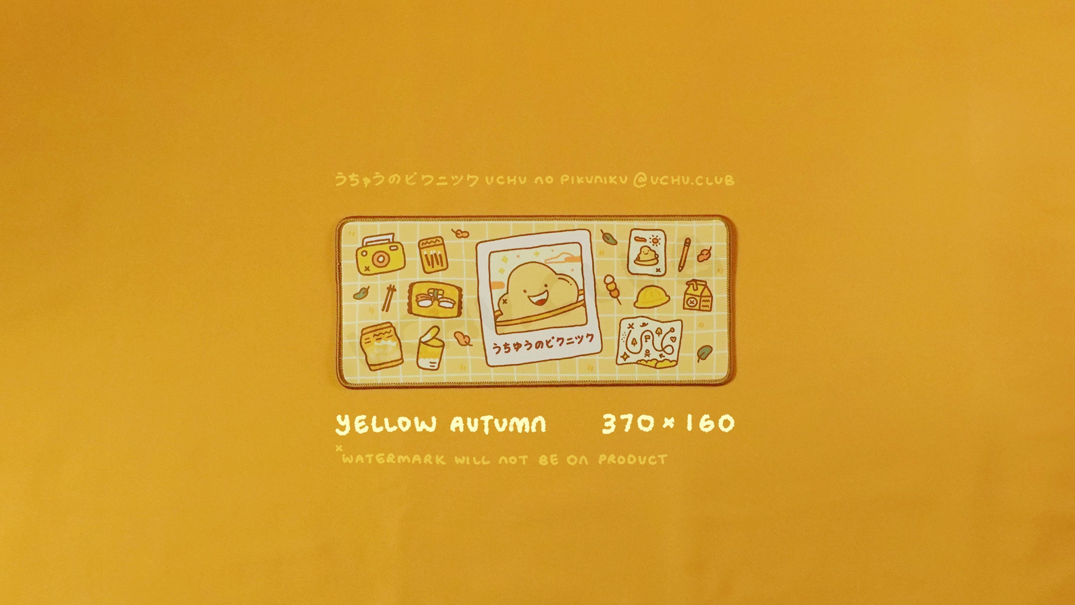 うちゅうのピクニック(uchu no pikuniku) Desk Mat - INSTOCK image 55