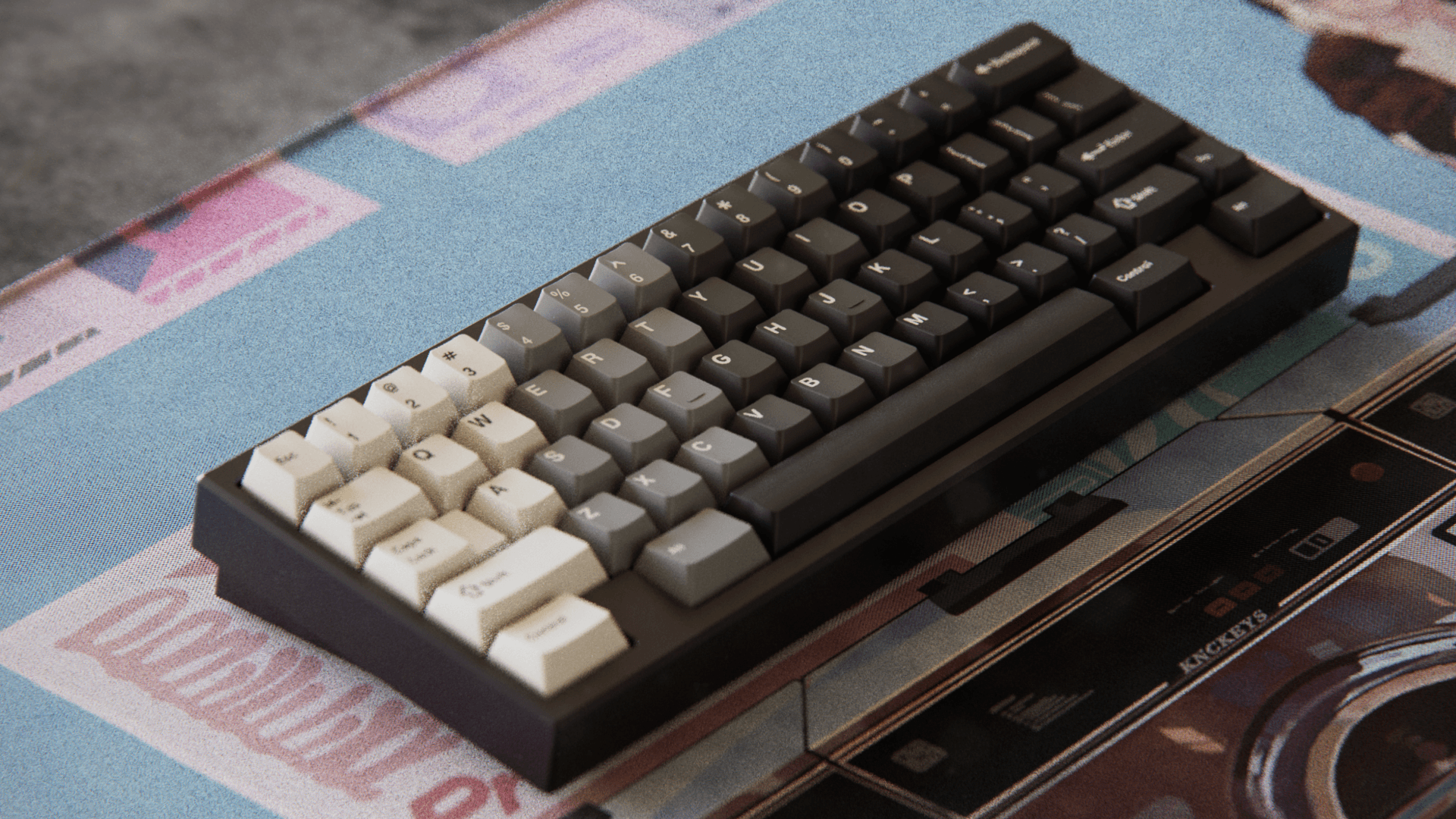 Key Kobo Ashen Keycap Set