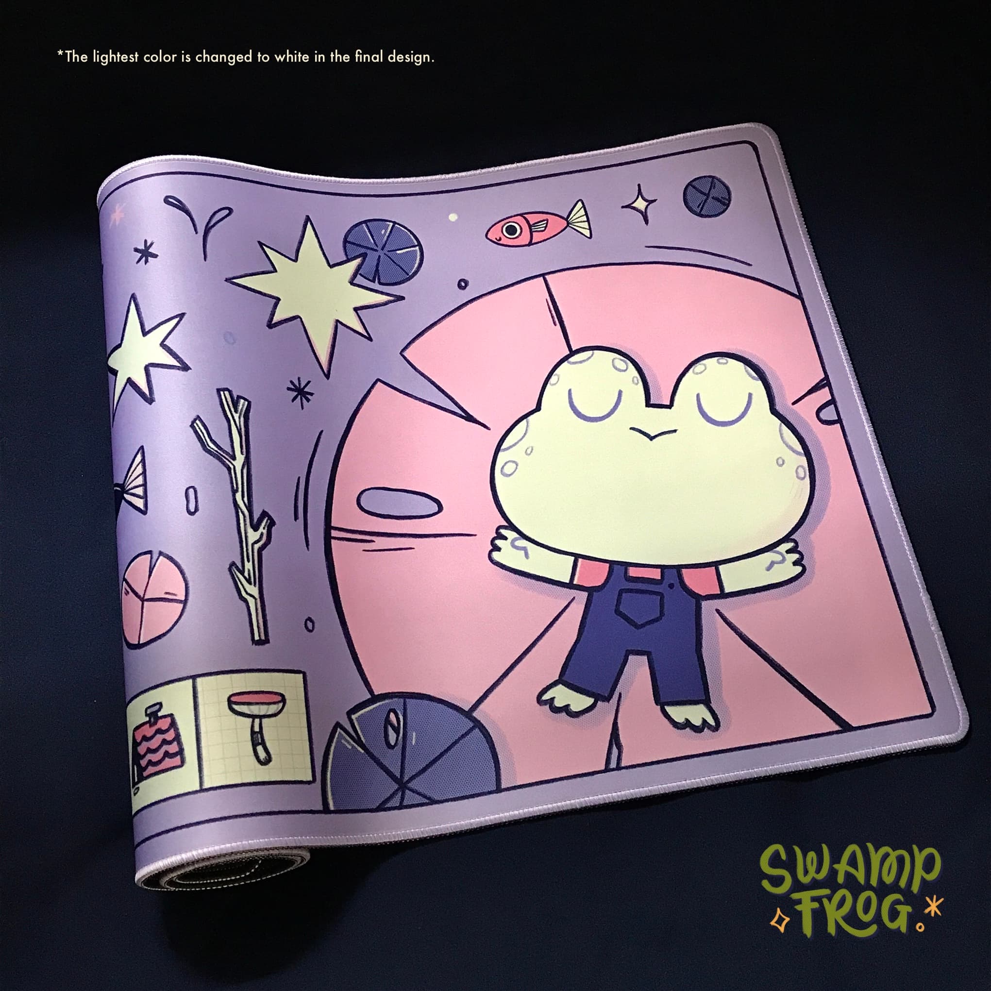 Swamp Frog Desk Mat [Added colorways(now 5!) and vendors list!] image 13