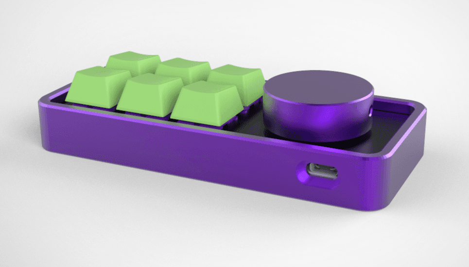 KiwiKeebs MacroBoard V2 Kit - Hotswap, USB-C, New Colours! image 2