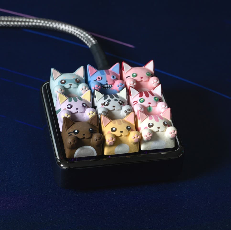 Treasure TYPE-9 Series III | 9 keys brass macropad image 25