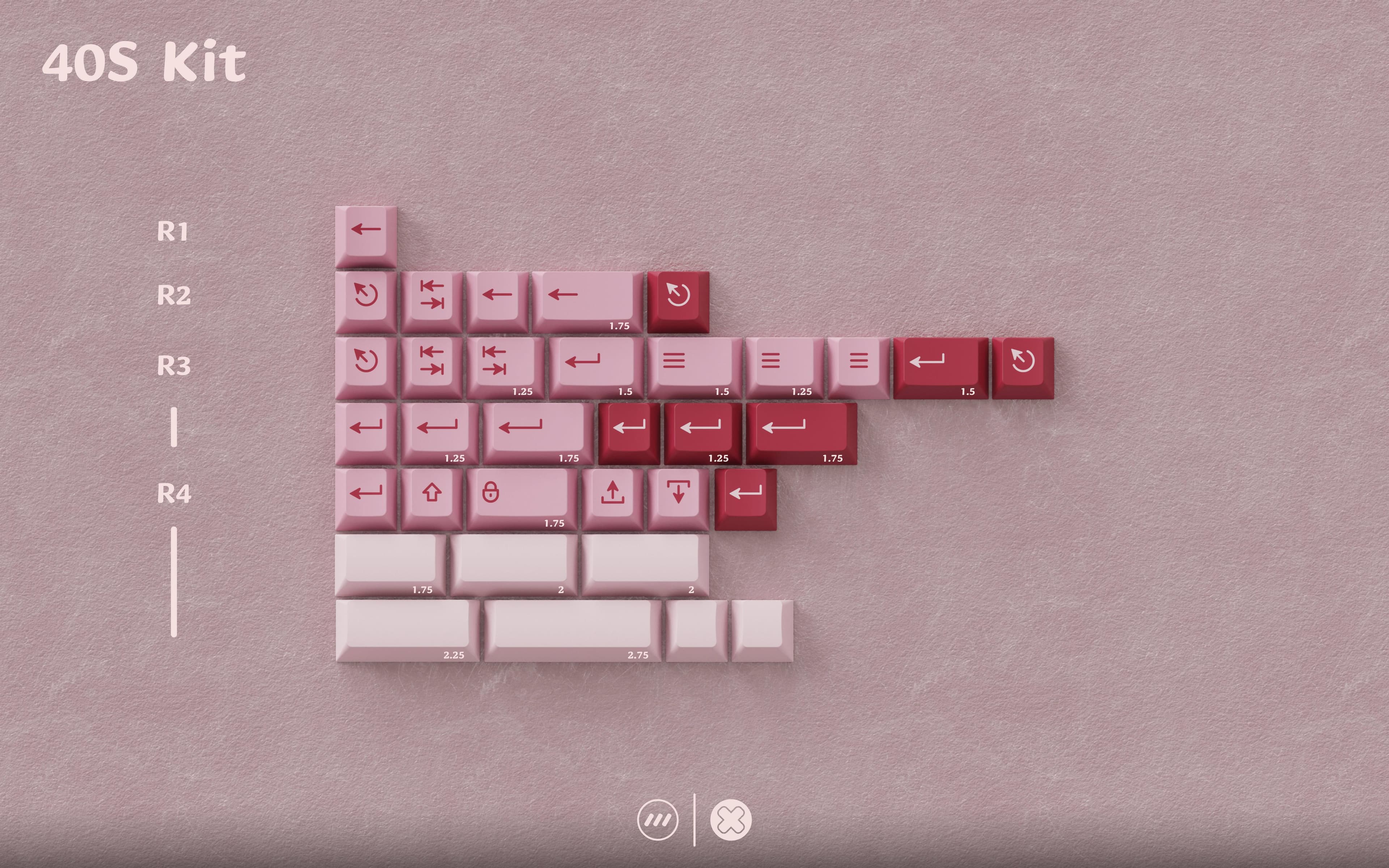 PBTfans Doubleshot/Tribleshot Rim PBT Keycaps image 11