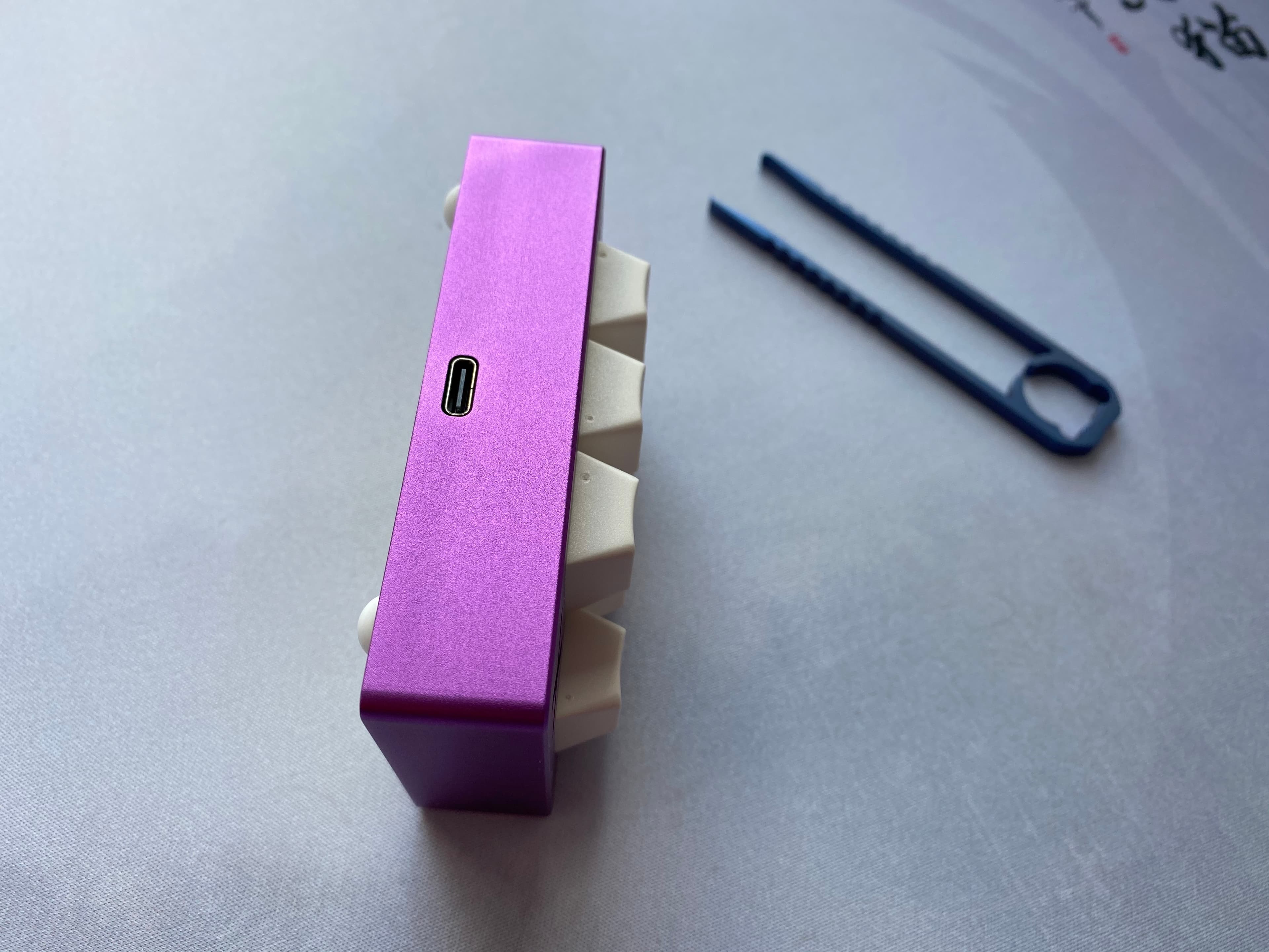 Albacore macropad | 7-key, hotswap, blocker LED, per-key RGB image 4