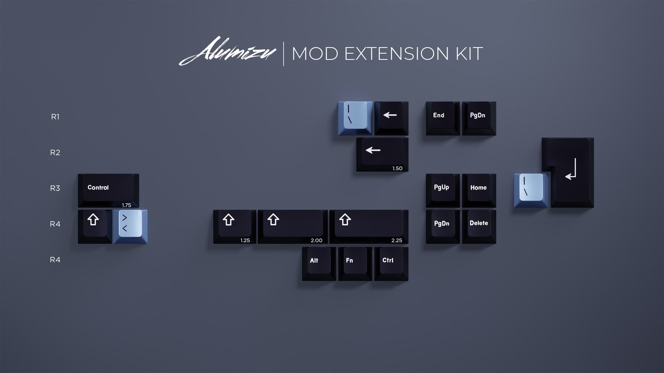 Aluminium Mizu Keycap, Aurora x Mizu AE - GB will end in 24 hours image 6